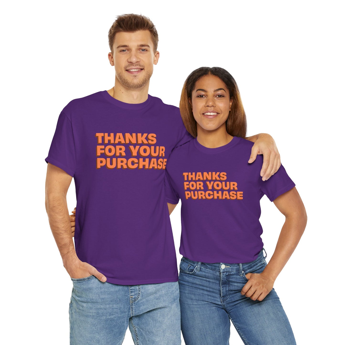Vielen Dank für Ihren Kauf Unisex T-Shirt - Freizeitkleidung und Geschenk