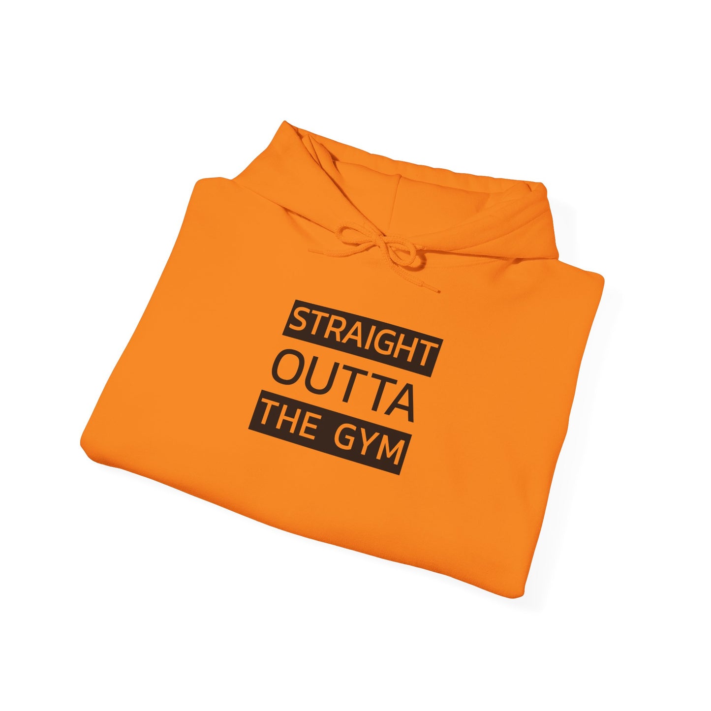 Straight Outta The Gym Unisex Heavy Blend™ Hoodie - Fitness-Motivations-Sweatshirt