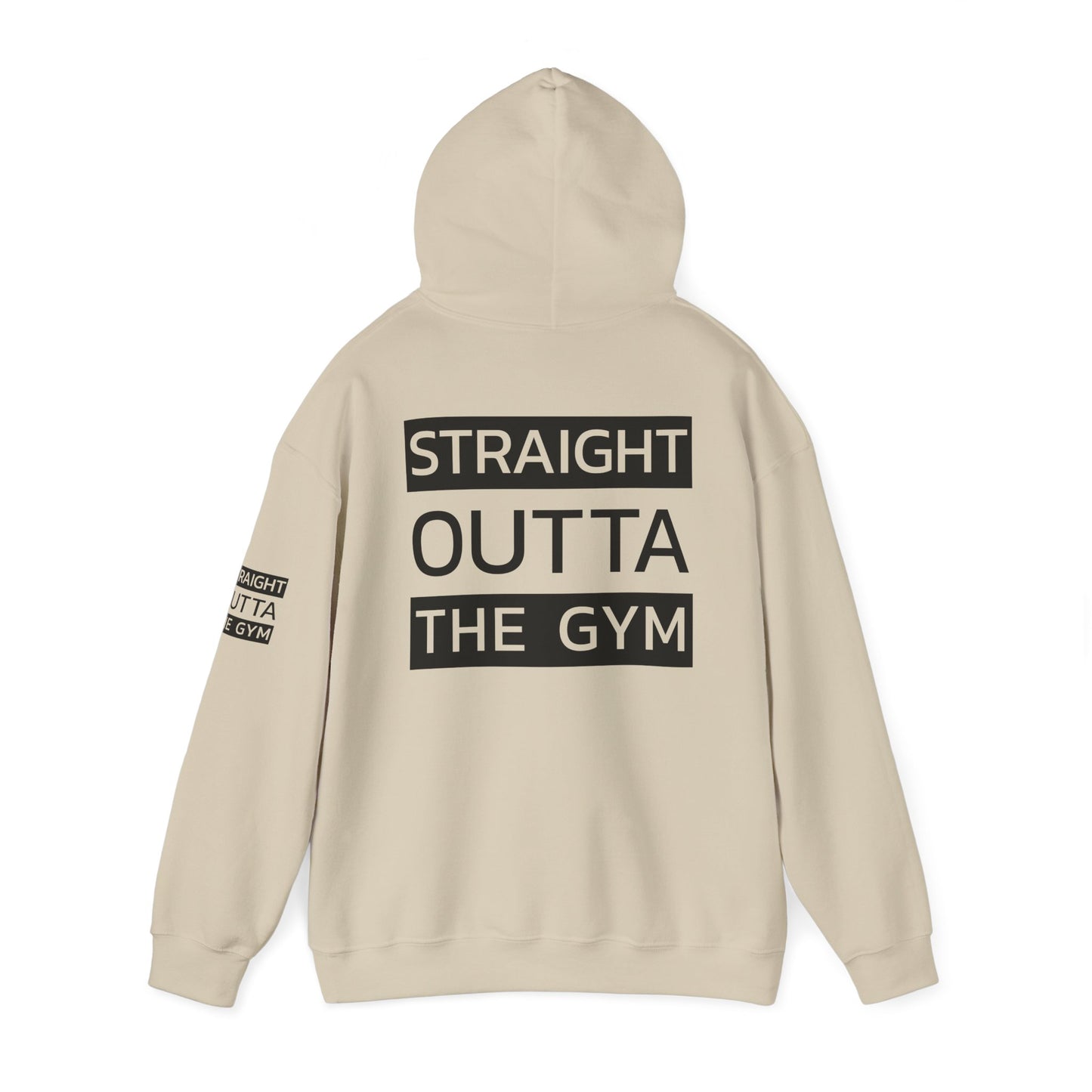 Straight Outta The Gym Unisex Heavy Blend™ Hoodie - Fitness-Motivations-Sweatshirt