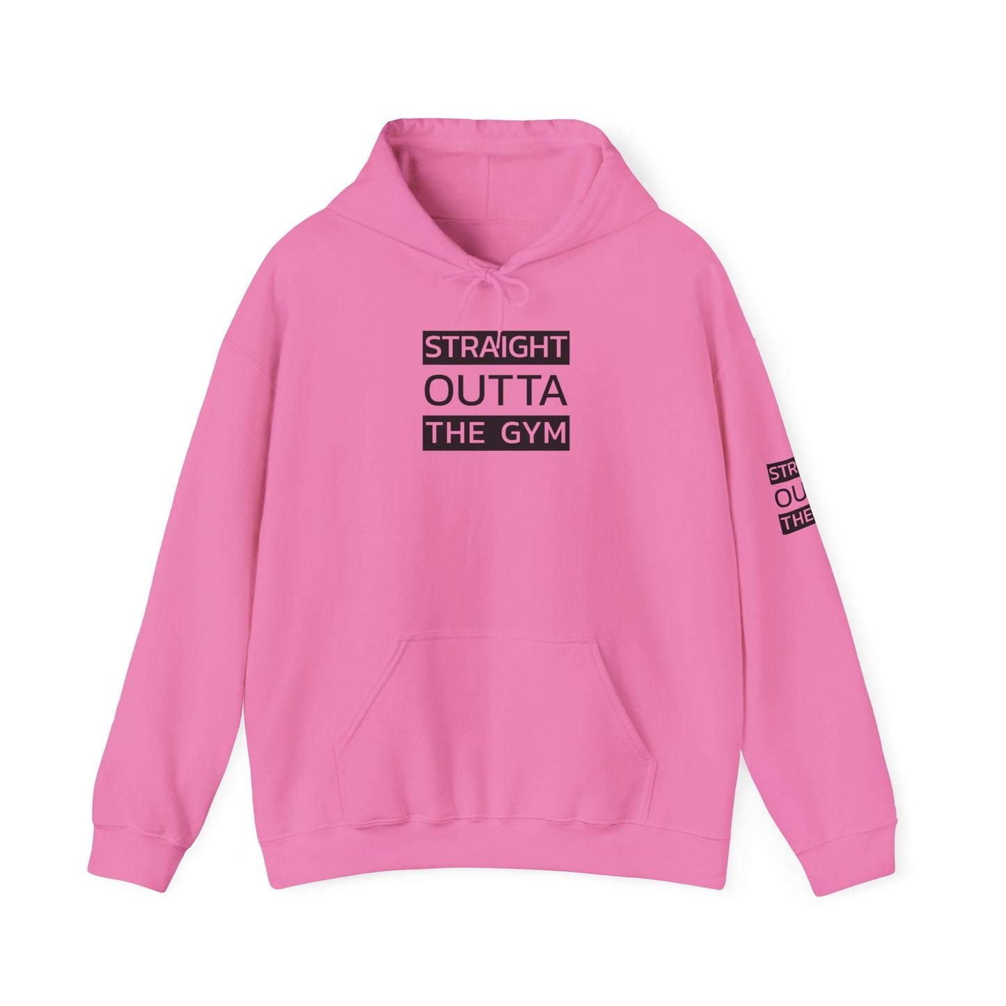 Straight Outta The Gym Unisex Heavy Blend™ Hoodie - Fitness-Motivations-Sweatshirt