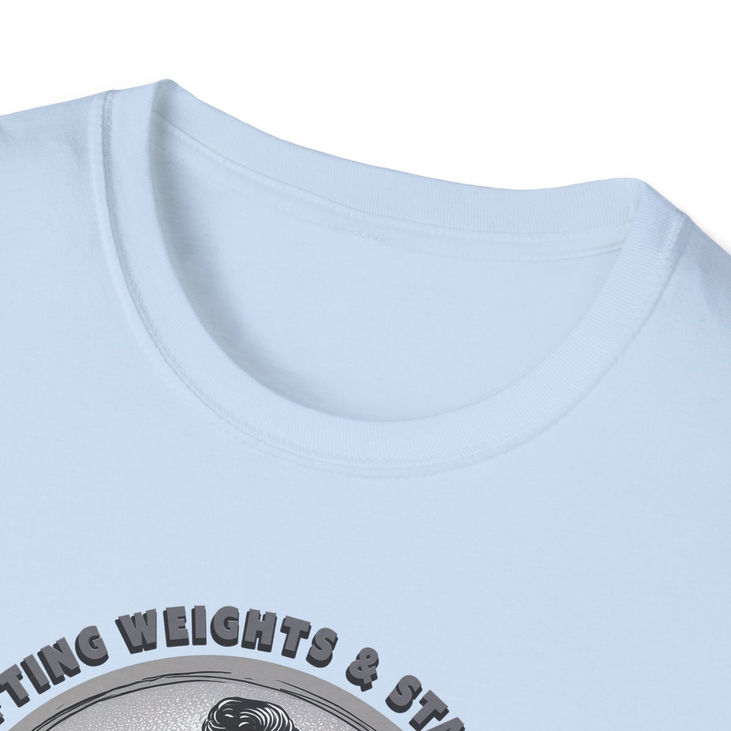 T-Shirt für Fitnessstudio-Liebhaber - Gewichtheben & Startups