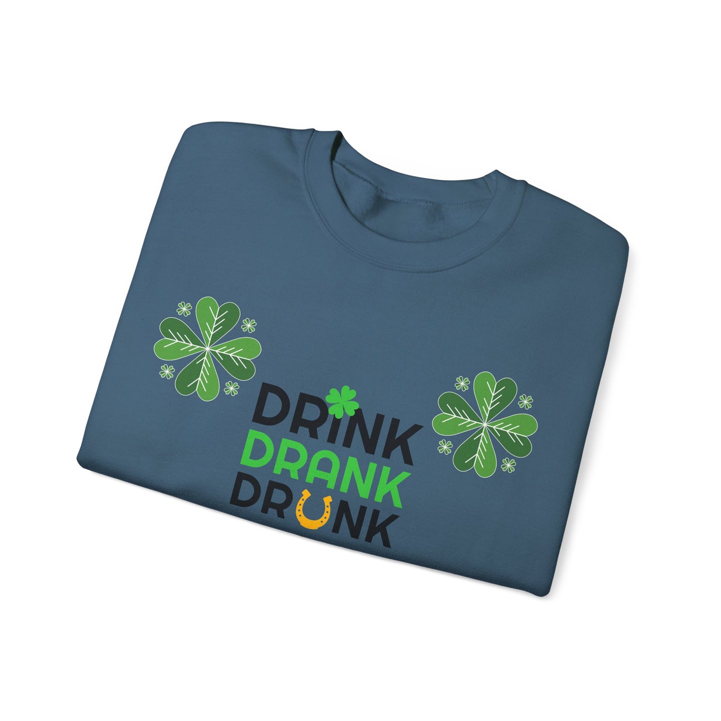 St. Patricks Day Getränk Crewneck Sweatshirt