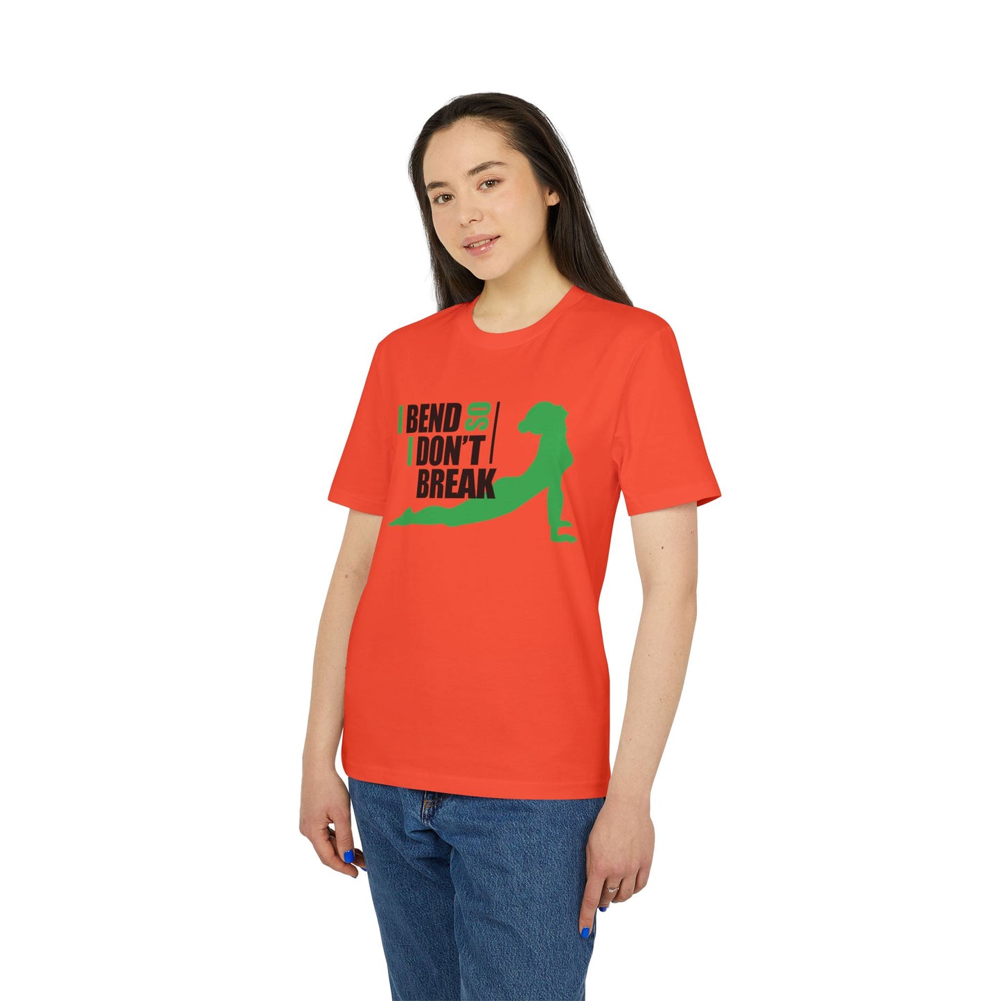 T-shirt de yoga - Je me penche pour ne pas me casser T-shirt unisexe