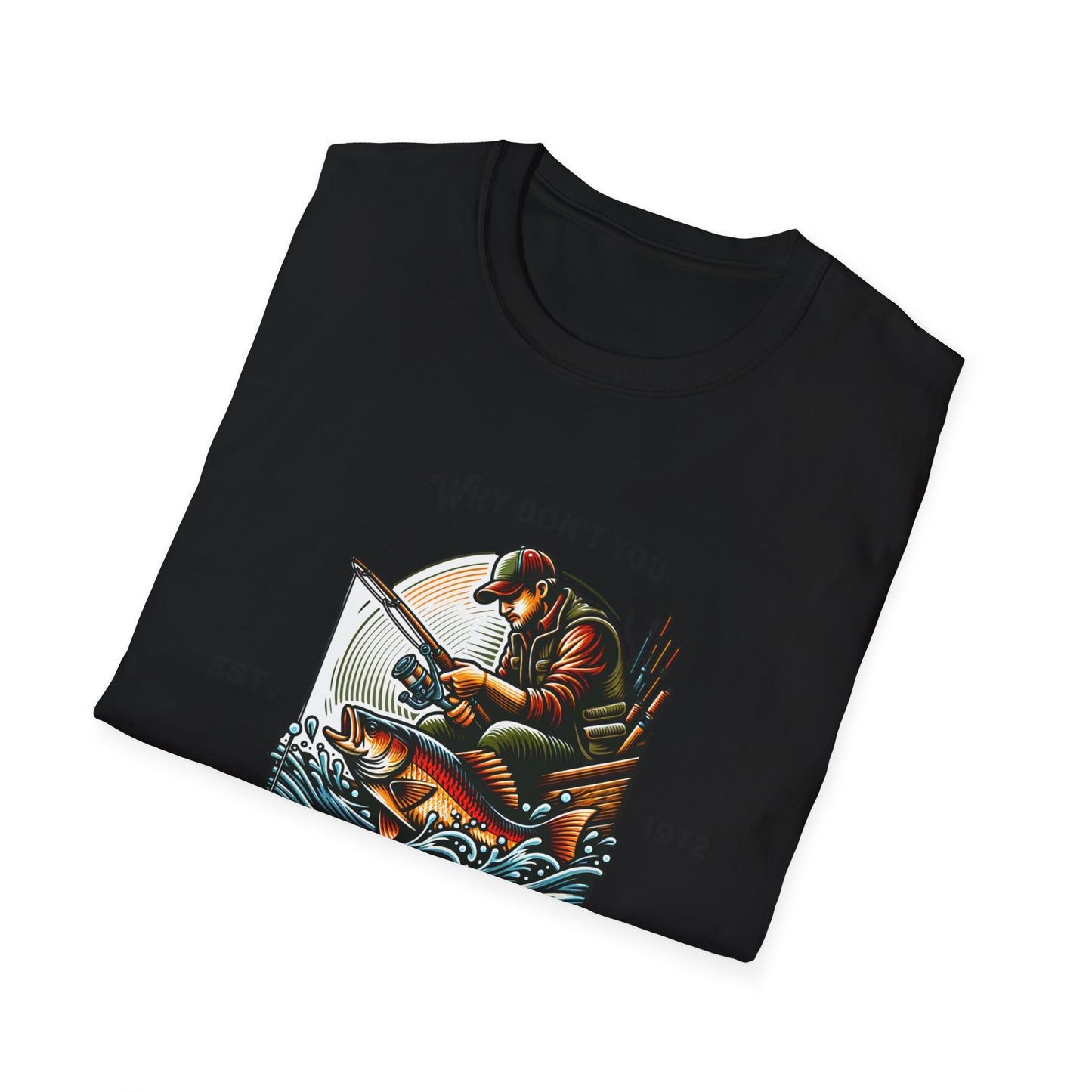T-Shirt mit Grafik für Fischer – „Check Out My Flies“ Outdoor-T-Shirt