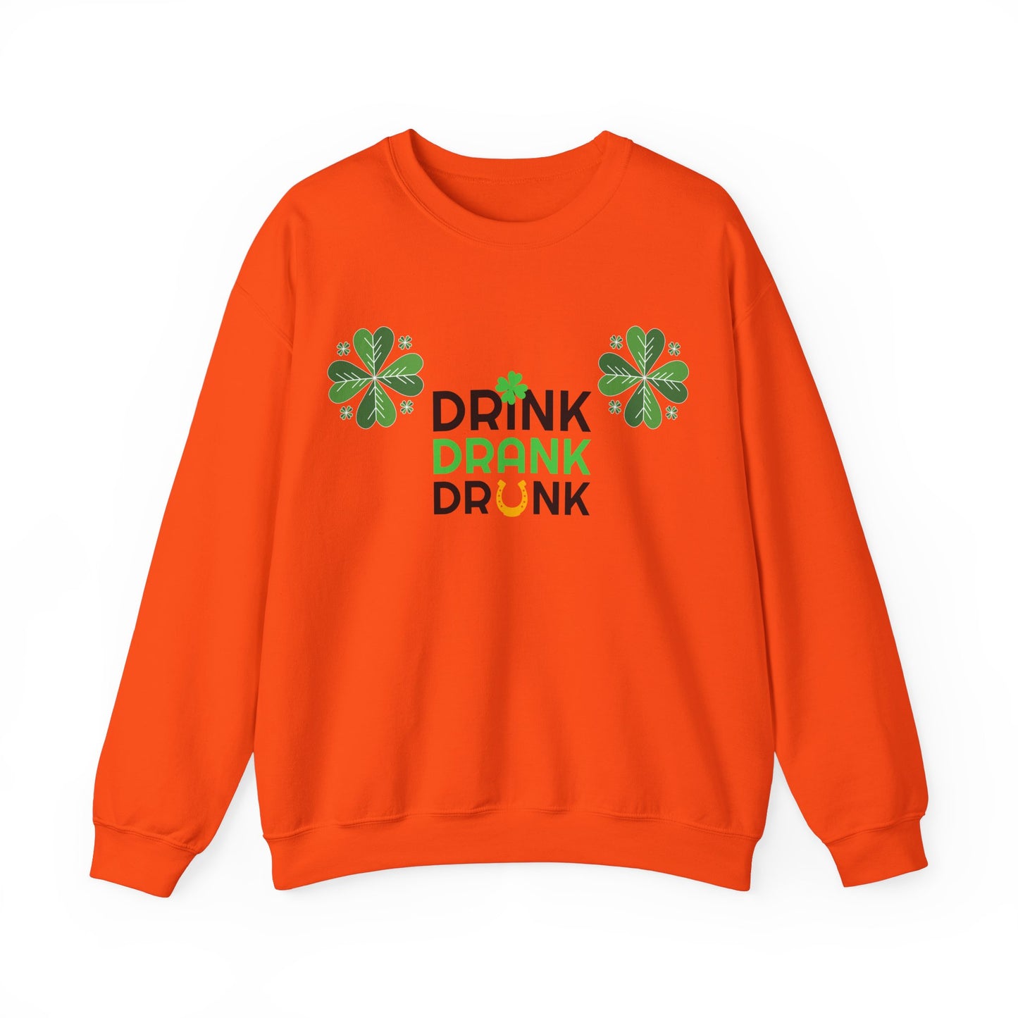 St. Patricks Day Getränk Crewneck Sweatshirt