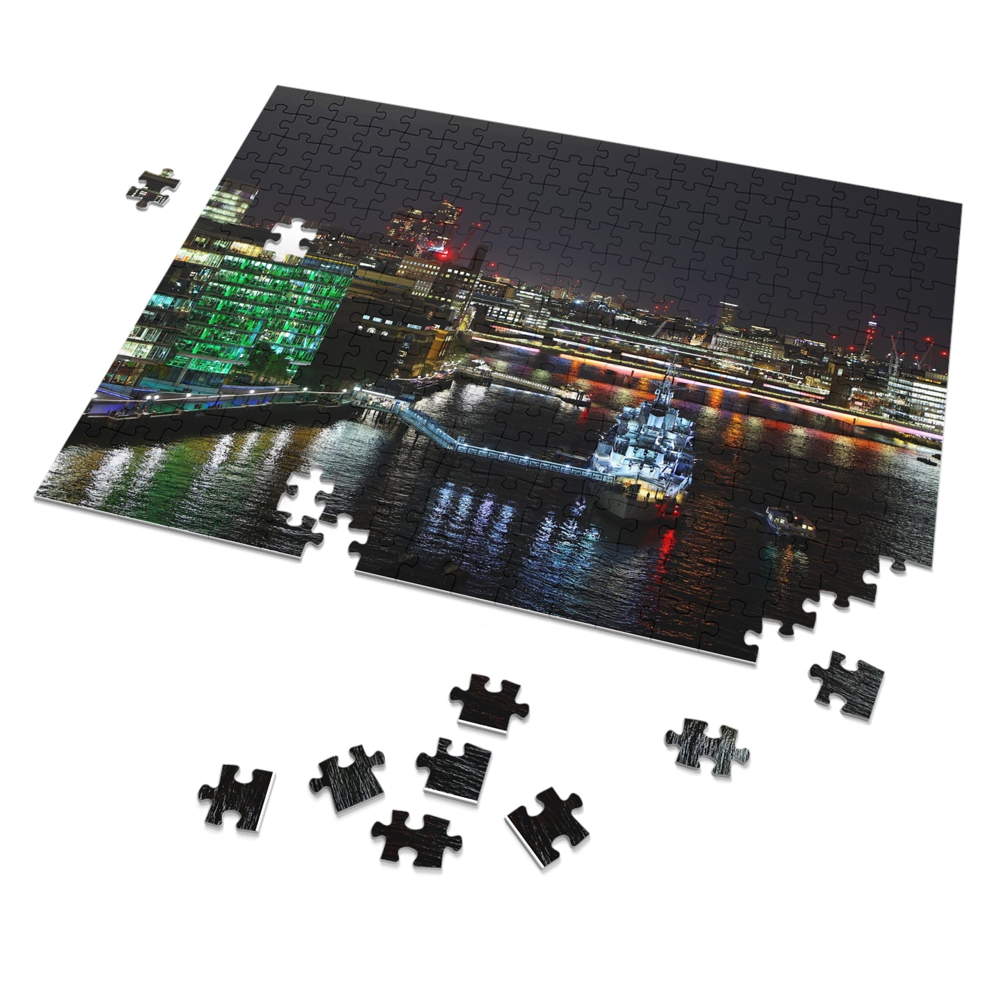 Puzzle Paysage nocturne de Londres