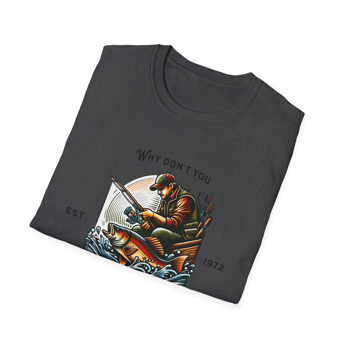 T-Shirt mit Grafik für Fischer – „Check Out My Flies“ Outdoor-T-Shirt