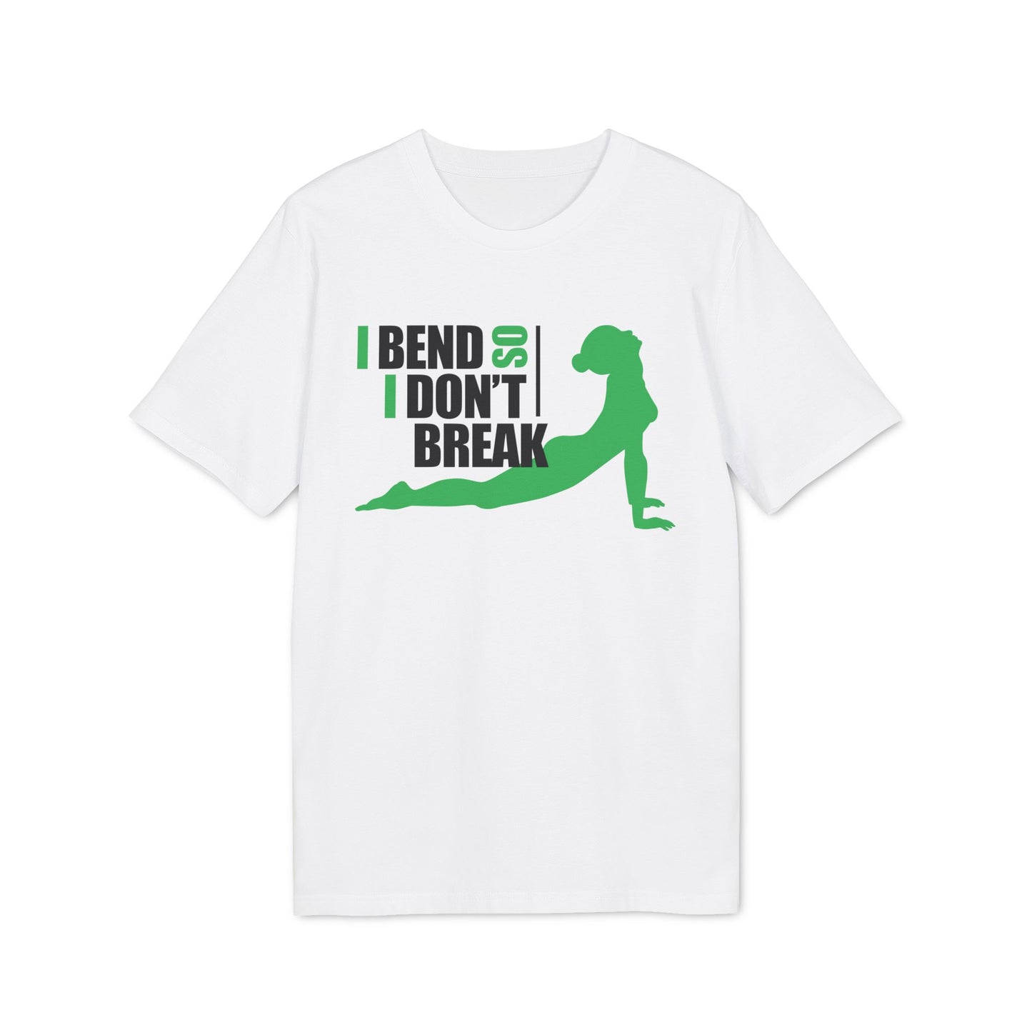 T-shirt de yoga - Je me penche pour ne pas me casser T-shirt unisexe