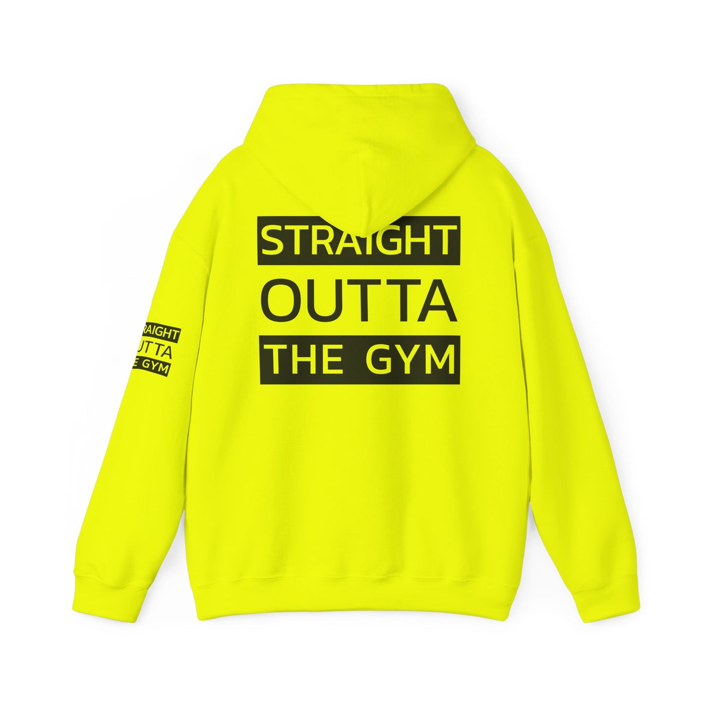 Straight Outta The Gym Unisex Heavy Blend™ Hoodie - Fitness-Motivations-Sweatshirt