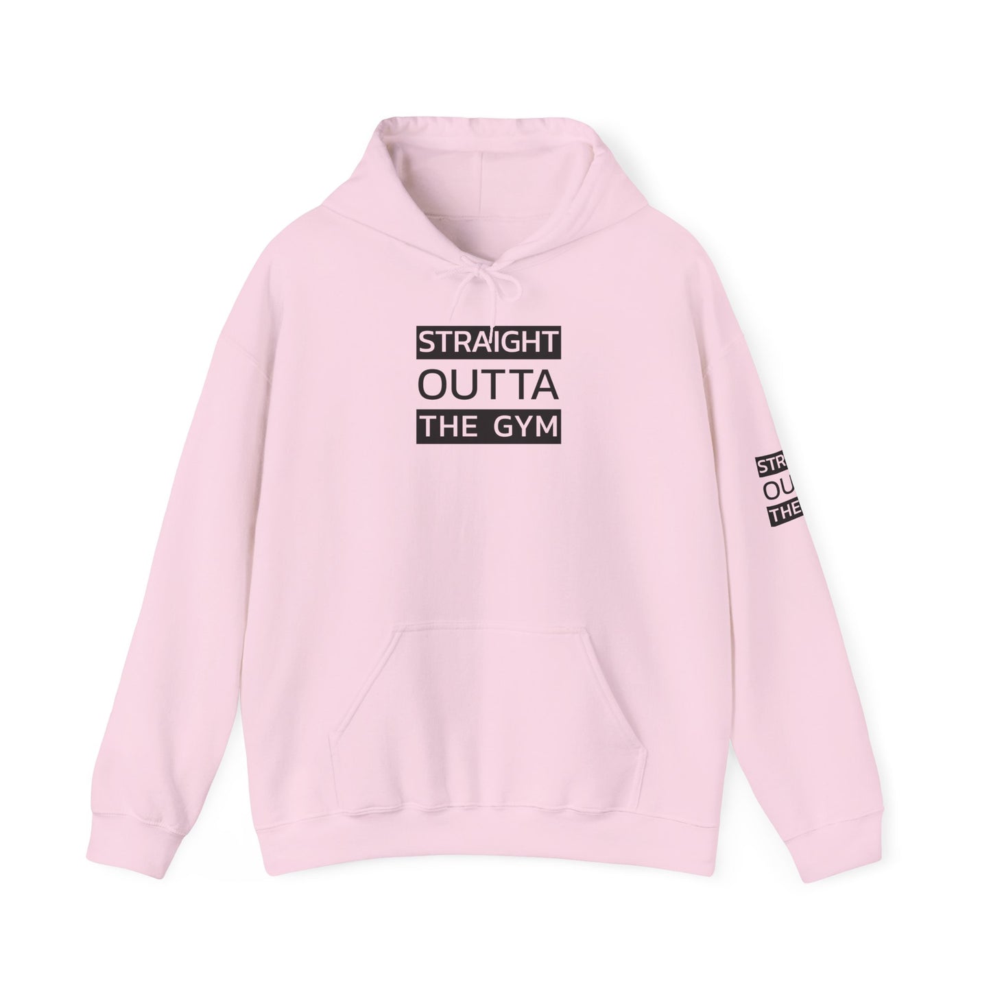 Straight Outta The Gym Unisex Heavy Blend™ Hoodie - Fitness-Motivations-Sweatshirt