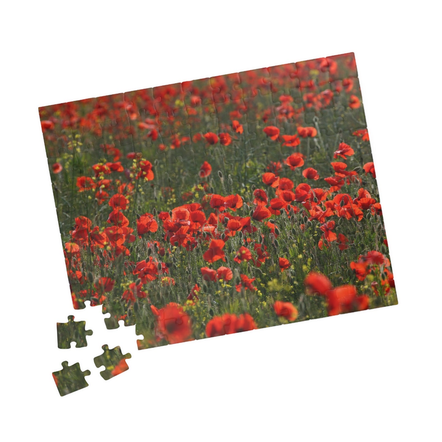 Puzzle Champ de coquelicots – Hommage au jour du Souvenir