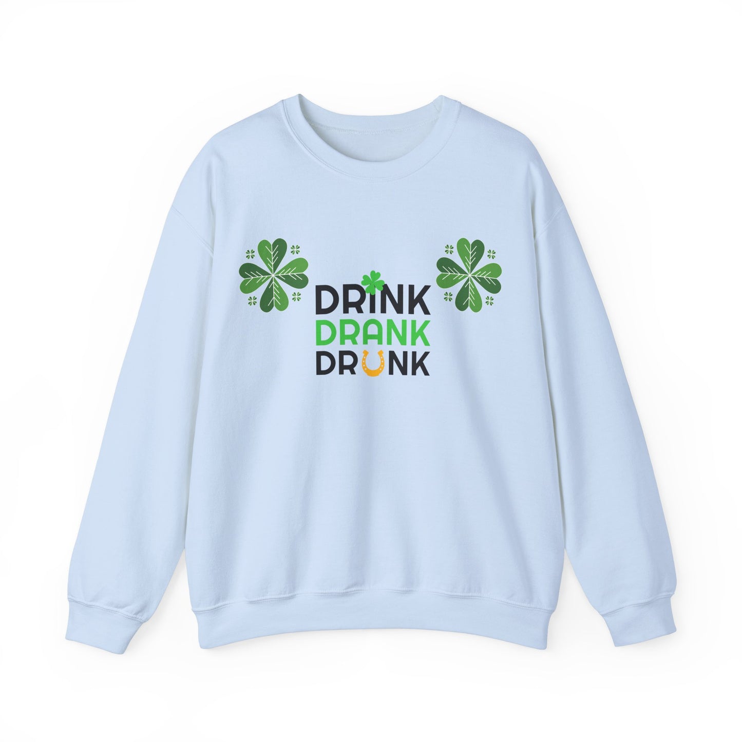 St. Patricks Day Getränk Crewneck Sweatshirt