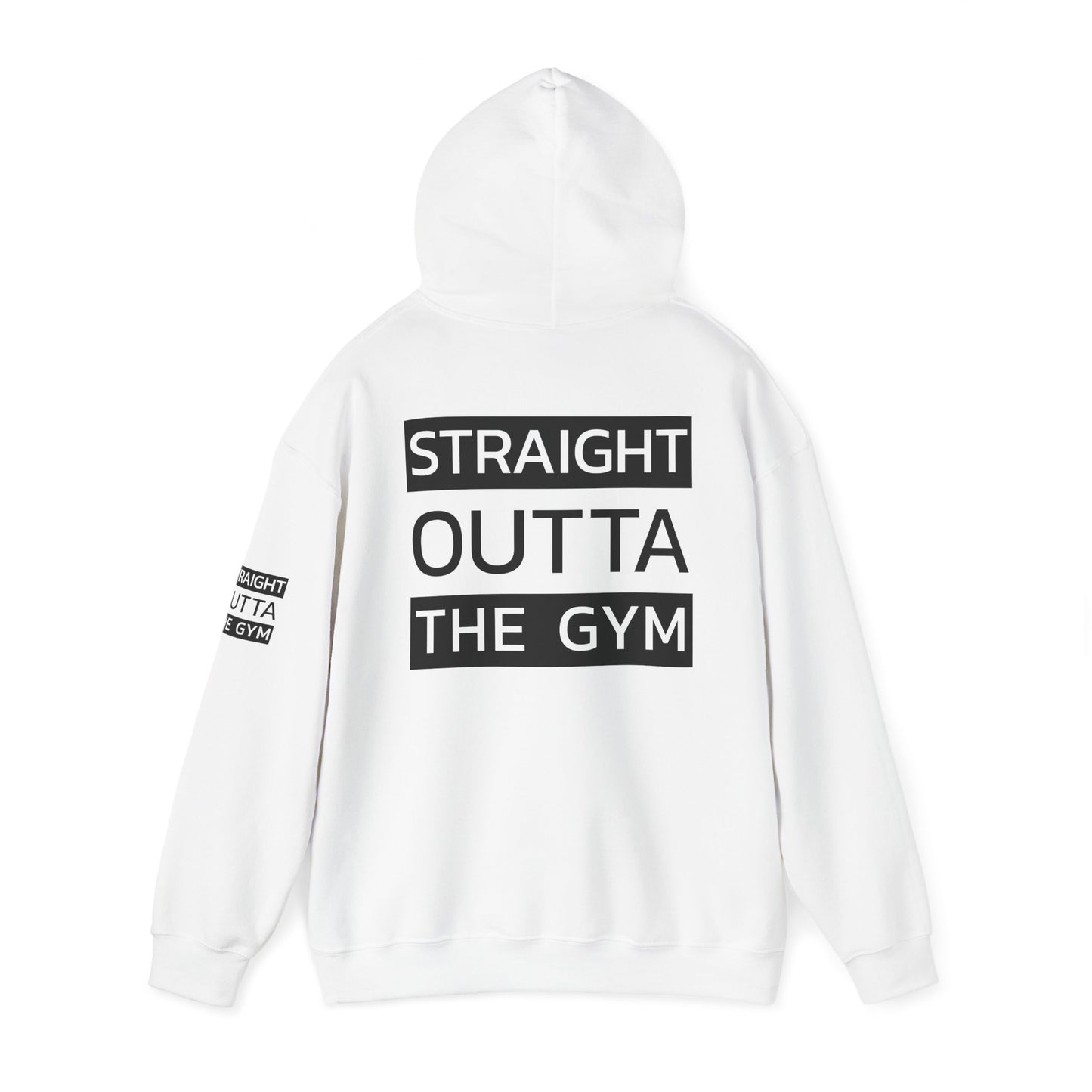 Straight Outta The Gym Unisex Heavy Blend™ Hoodie - Fitness-Motivations-Sweatshirt