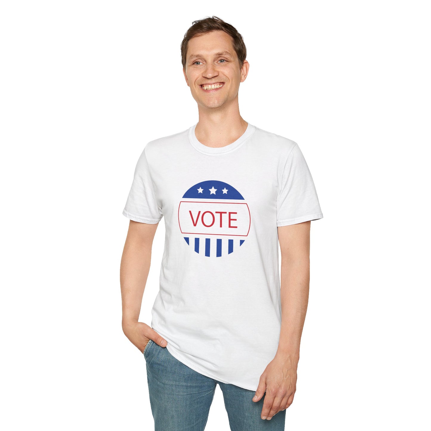 Vote Graphic Unisex T-Shirt für Wahlen und Aktivismus