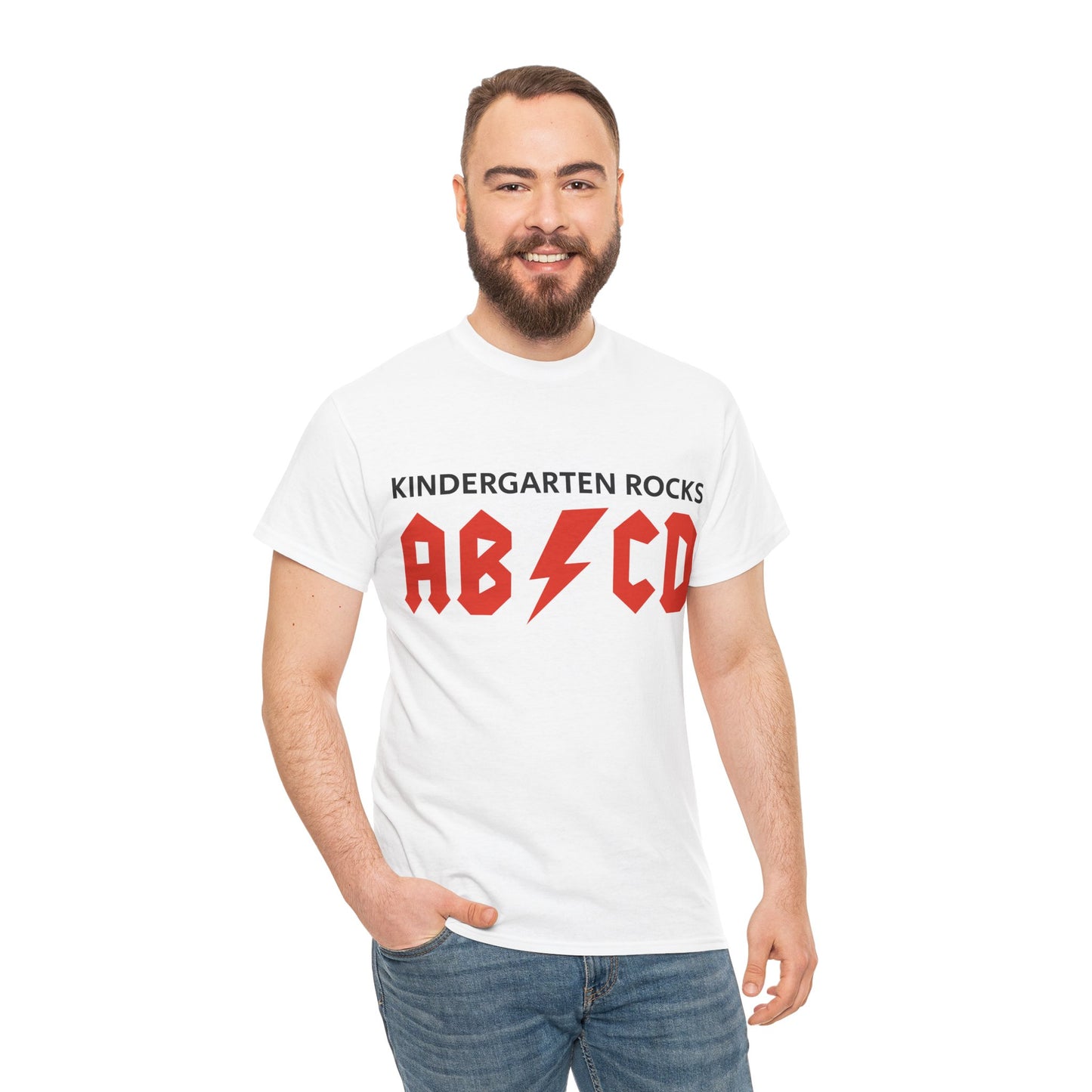 Kindergarten Rocks Unisex Heavy Cotton T-Shirt