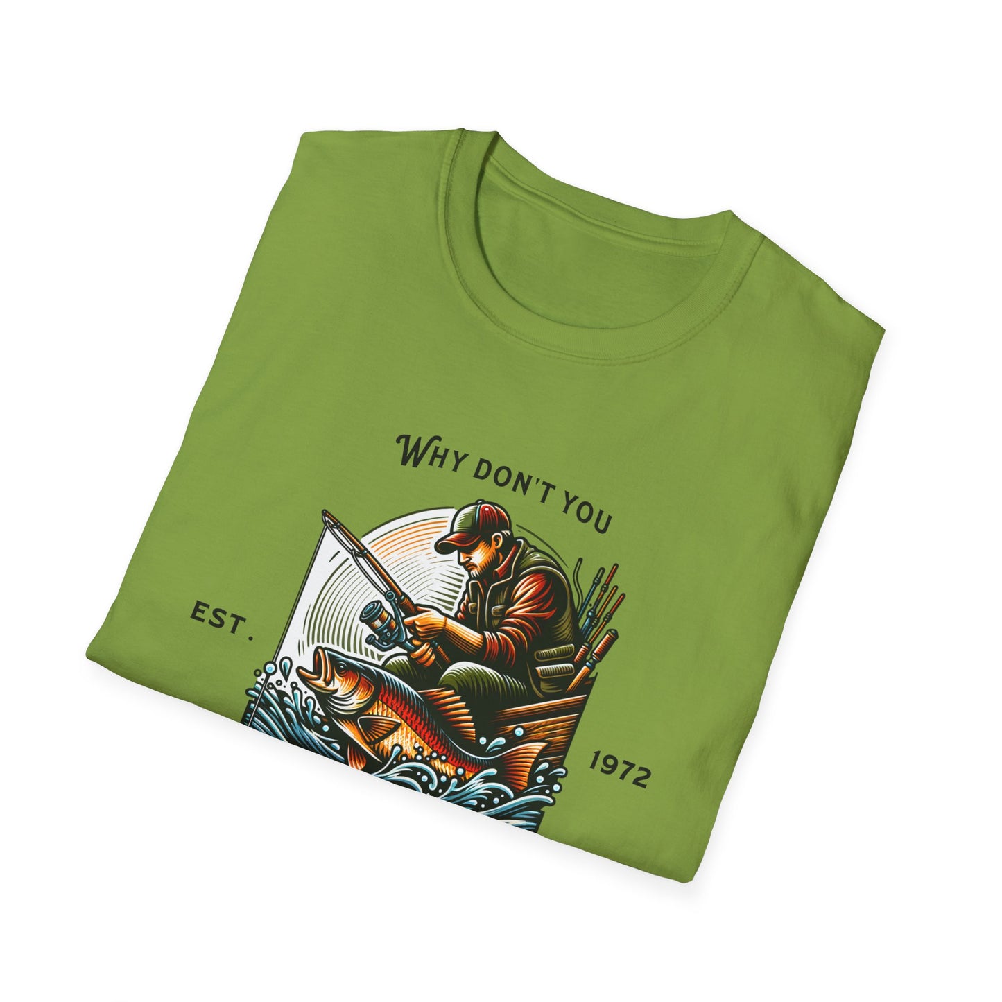T-Shirt mit Grafik für Fischer – „Check Out My Flies“ Outdoor-T-Shirt