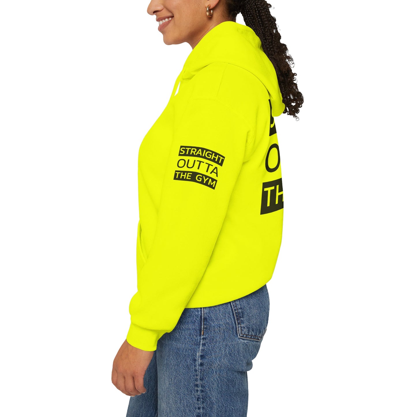 Straight Outta The Gym Unisex Heavy Blend™ Hoodie - Fitness-Motivations-Sweatshirt