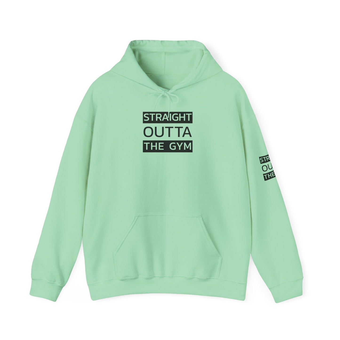 Straight Outta The Gym Unisex Heavy Blend™ Hoodie - Fitness-Motivations-Sweatshirt