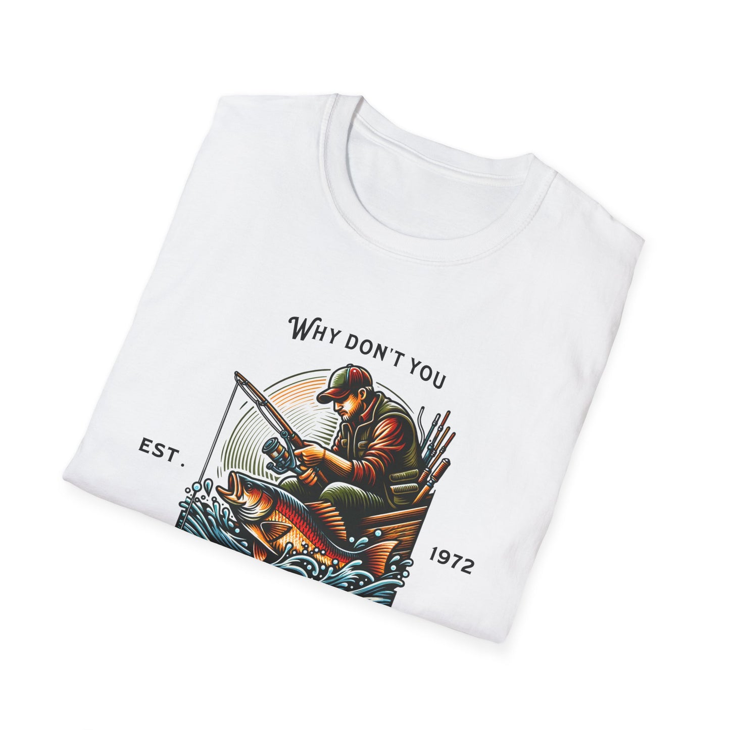 T-Shirt mit Grafik für Fischer – „Check Out My Flies“ Outdoor-T-Shirt