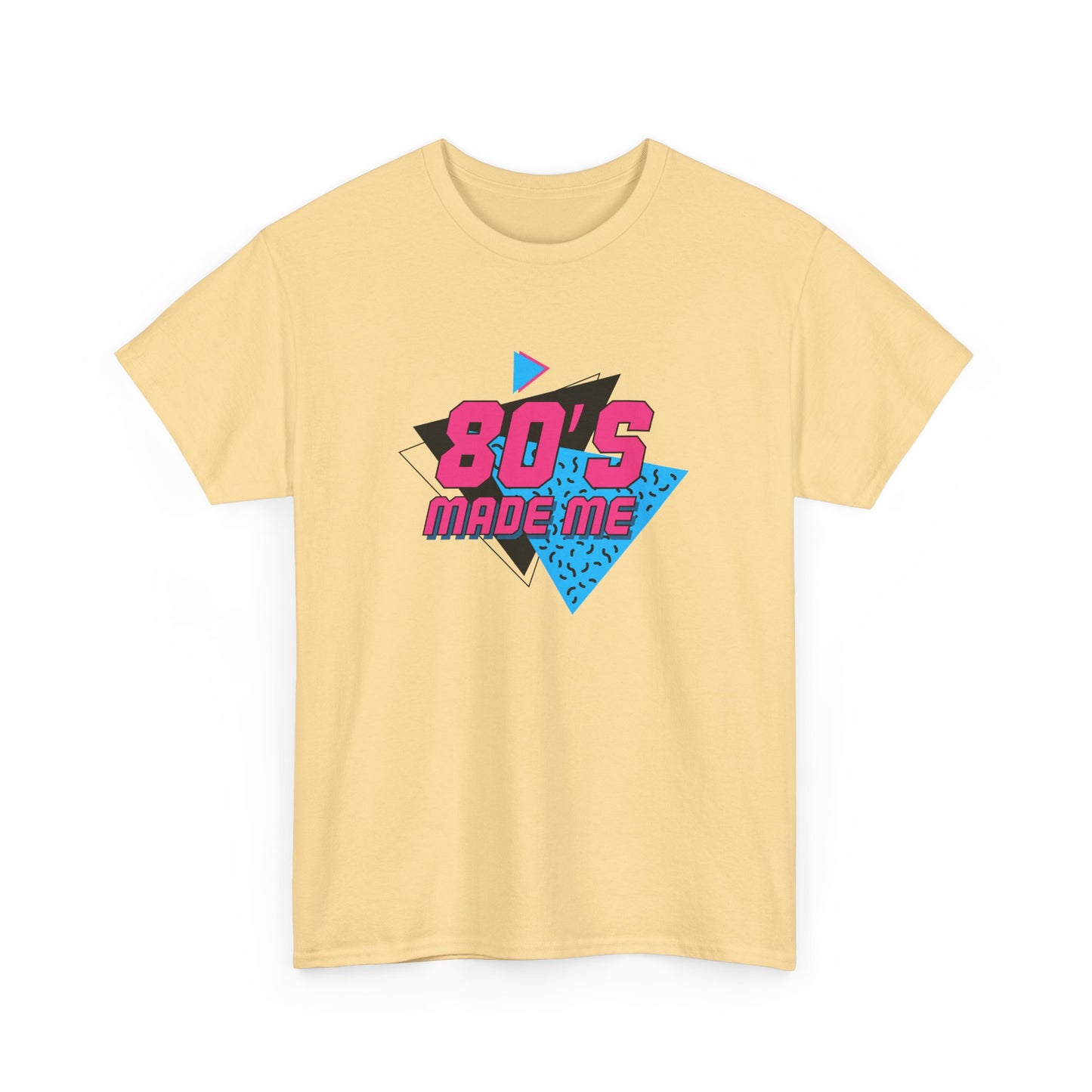 Retro 80er Jahre inspiriertes Unisex-T-Shirt aus schwerer Baumwolle - Perfekt für Nostalgieliebhaber