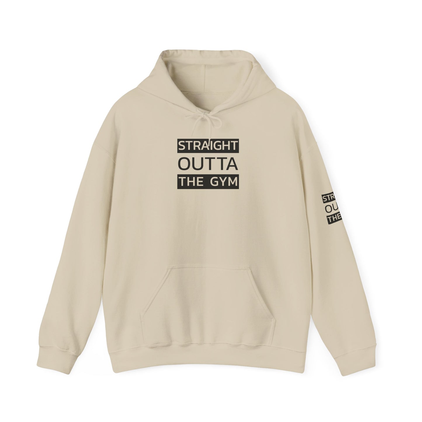 Straight Outta The Gym Unisex Heavy Blend™ Hoodie - Fitness-Motivations-Sweatshirt