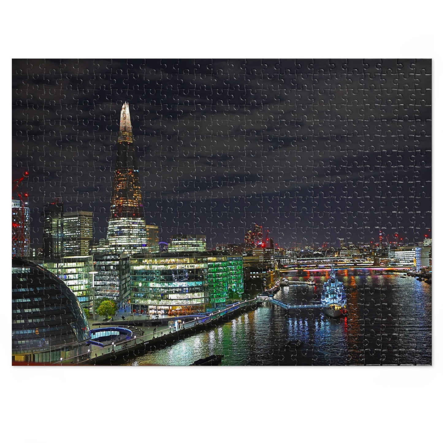 Puzzle Paysage nocturne de Londres