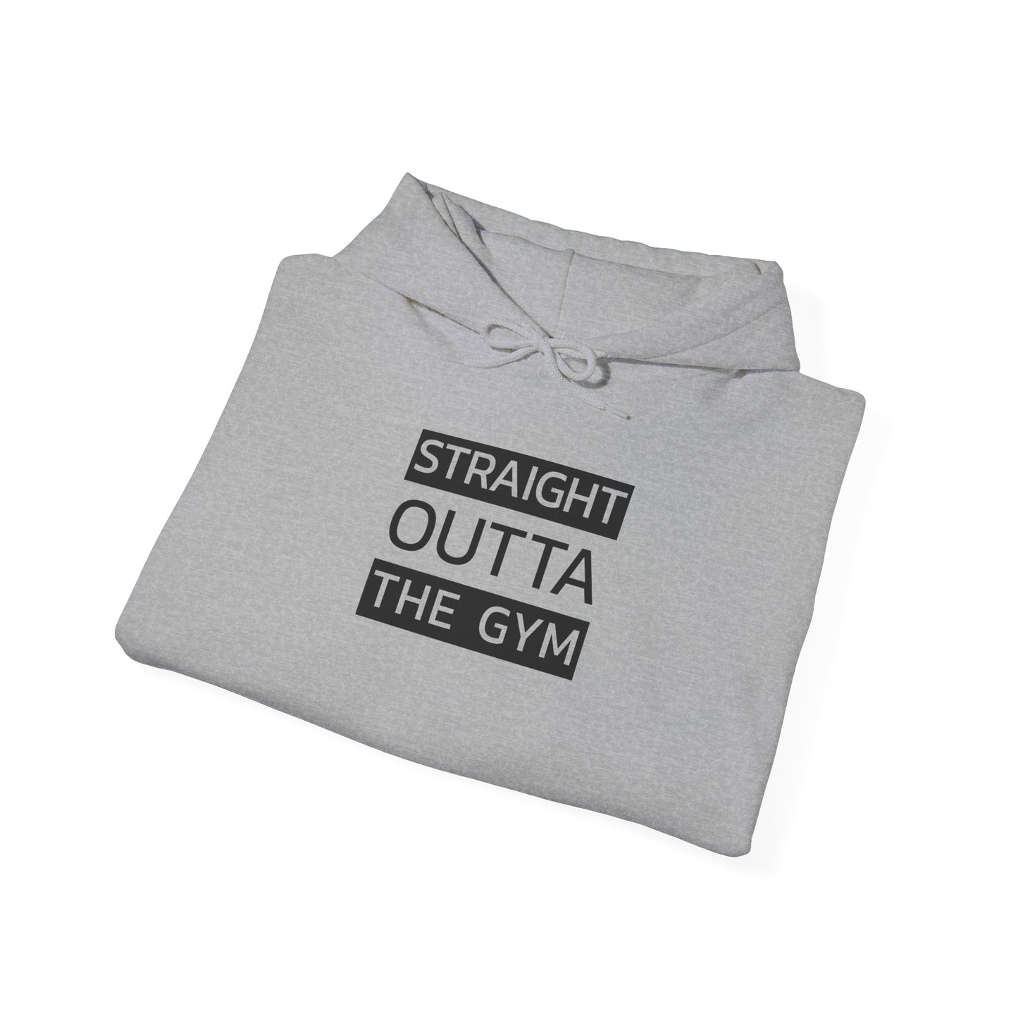Straight Outta The Gym Unisex Heavy Blend™ Hoodie - Fitness-Motivations-Sweatshirt