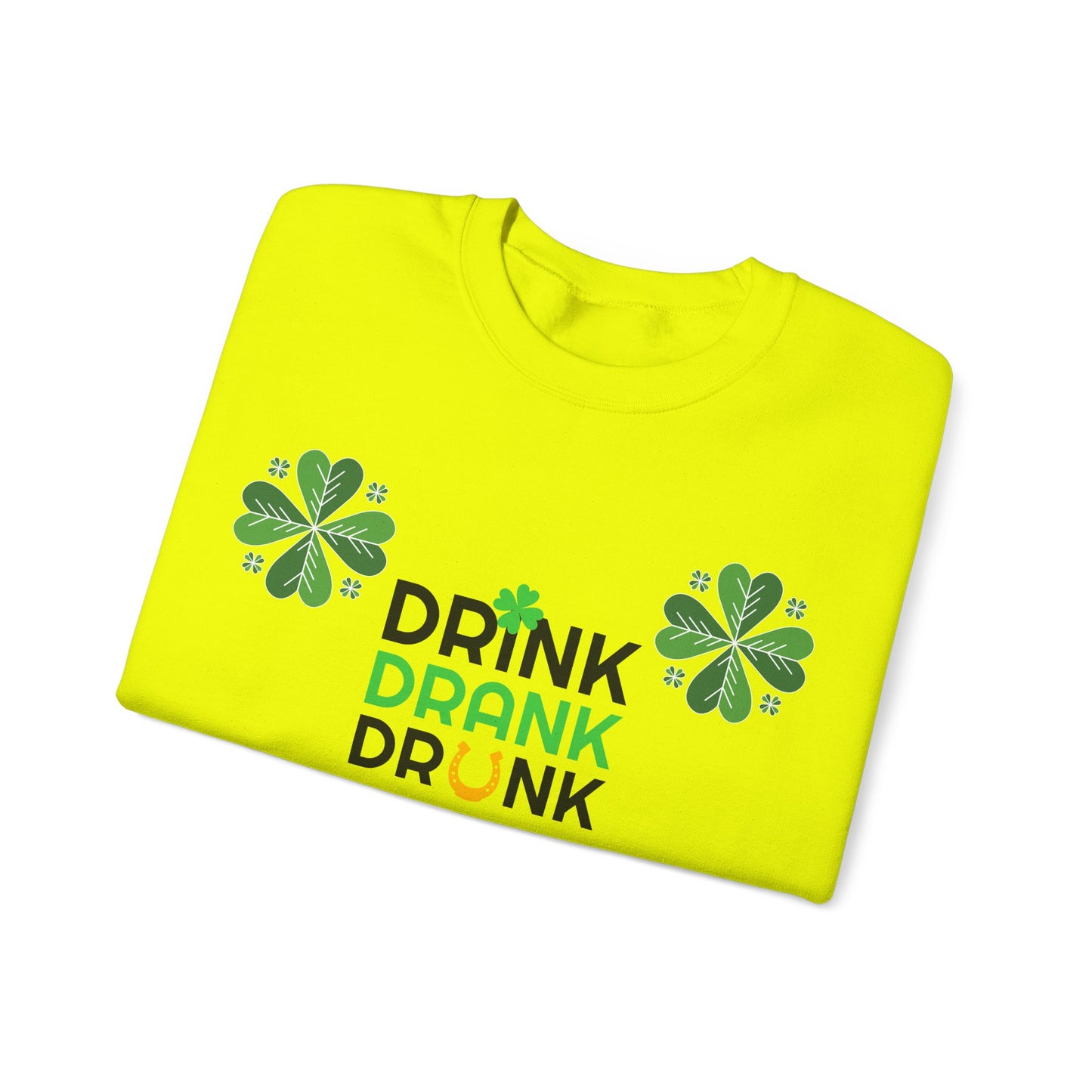 St. Patricks Day Getränk Crewneck Sweatshirt