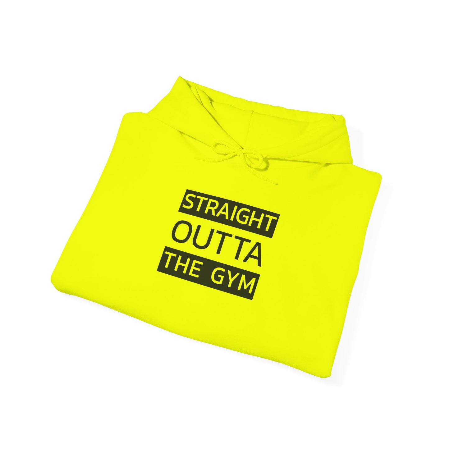 Straight Outta The Gym Unisex Heavy Blend™ Hoodie - Fitness-Motivations-Sweatshirt