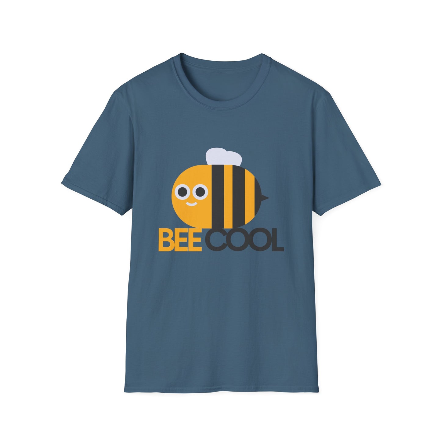 Bee Cool Unisex Softstyle T-Shirt - Lustiges und verspieltes Bienendesign