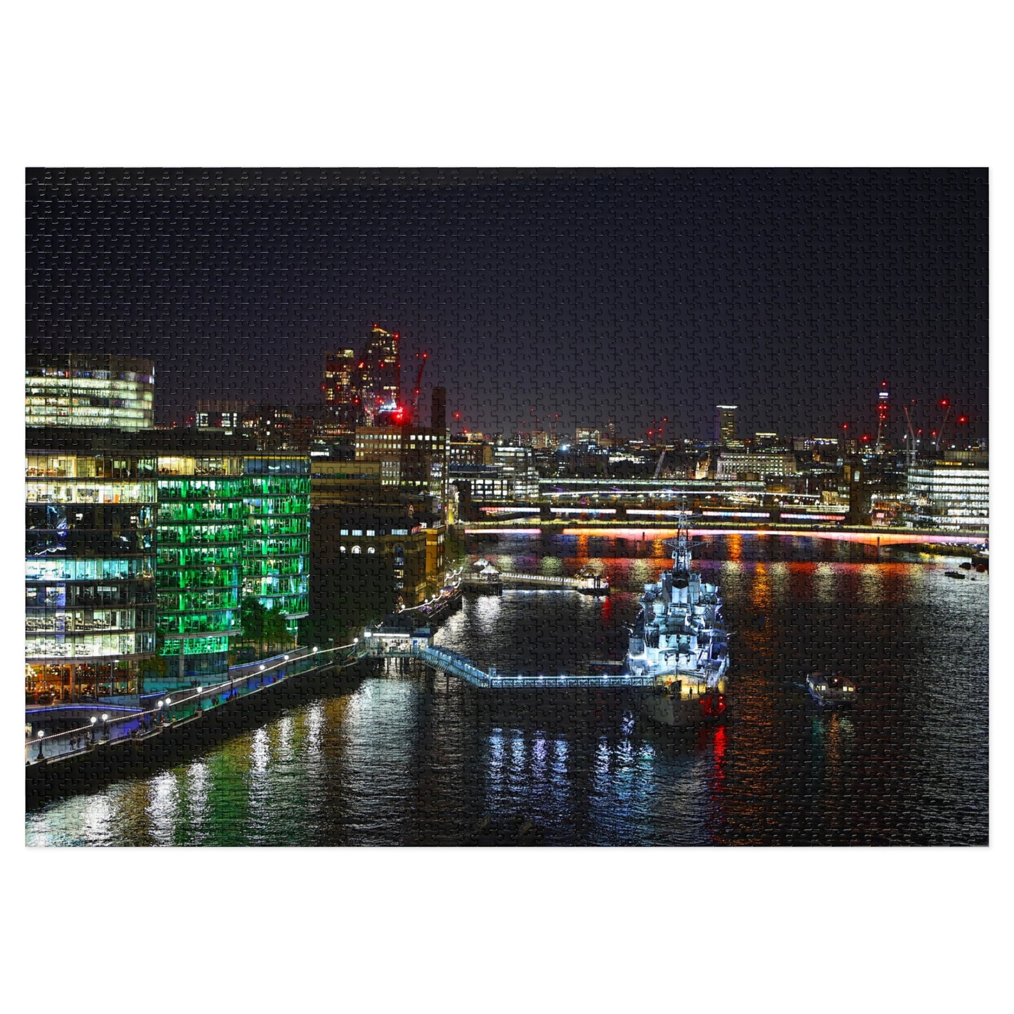 Puzzle Paysage nocturne de Londres