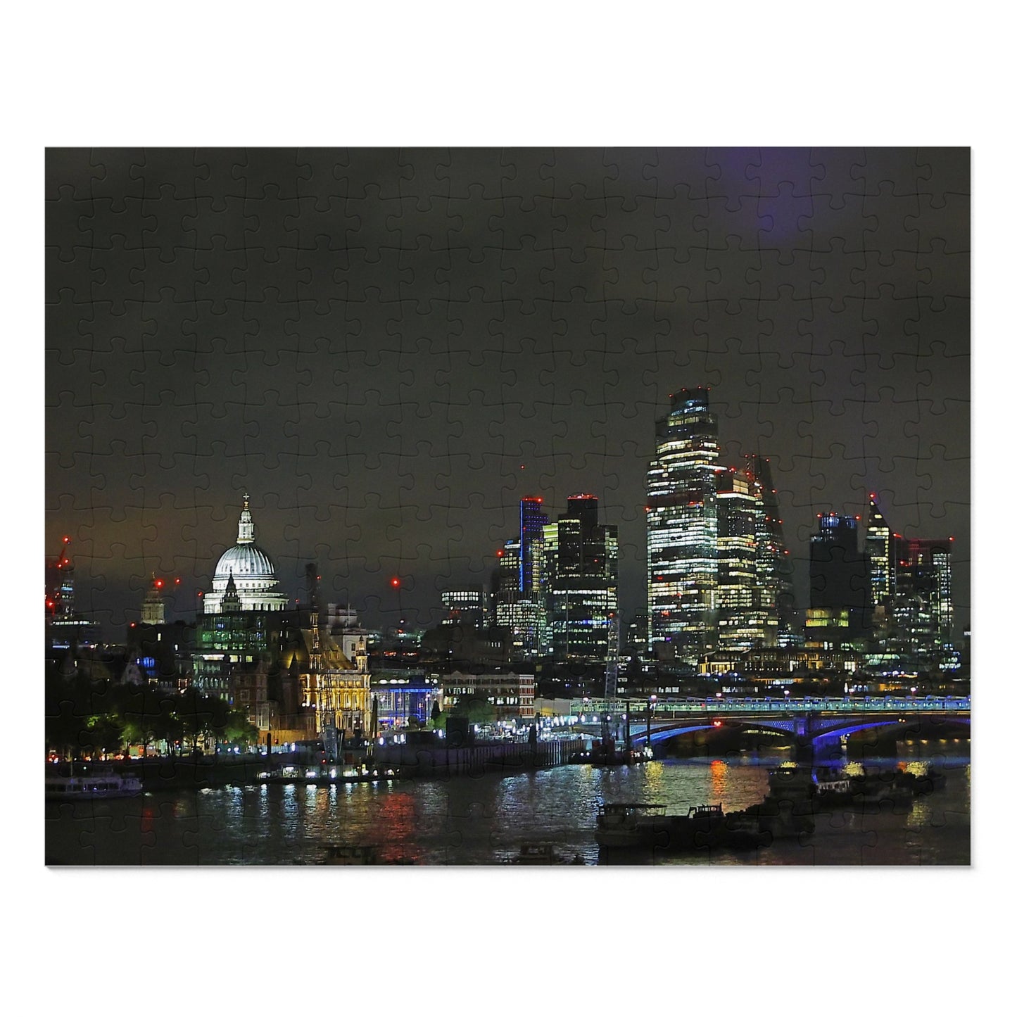 Puzzle Paysage nocturne de Londres