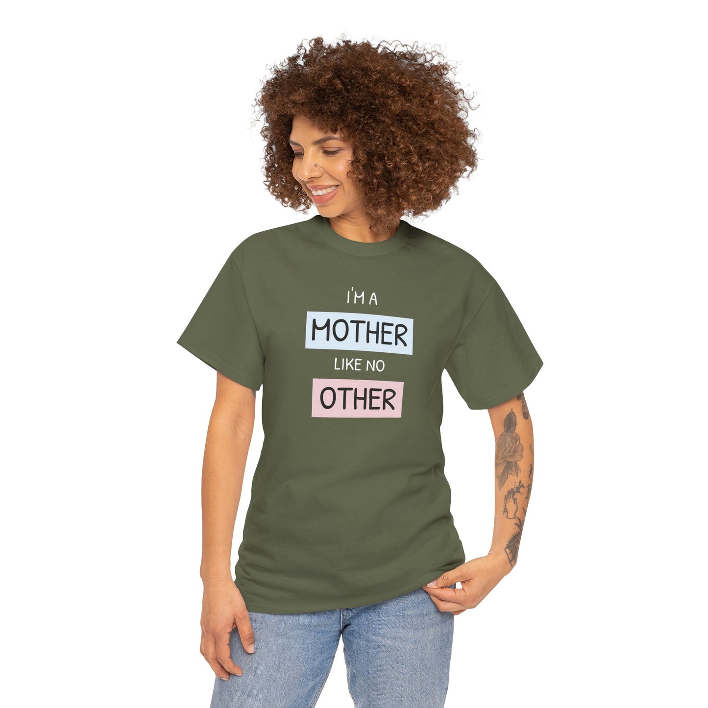 Unisex-T-Shirt zum Muttertag – „Ich bin eine Mutter wie keine andere“