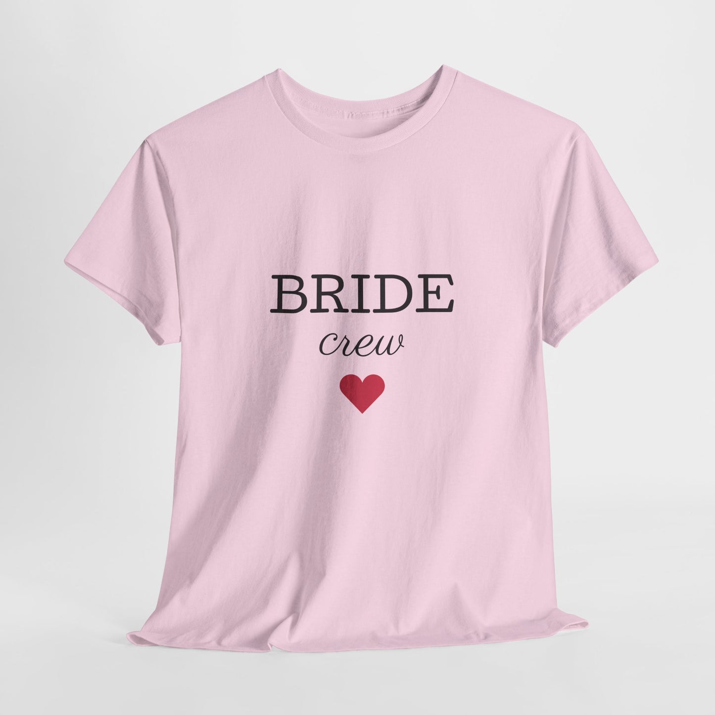 Bride Crew Unisex-T-Shirt aus schwerer Baumwolle – Perfekt für Brautpartys