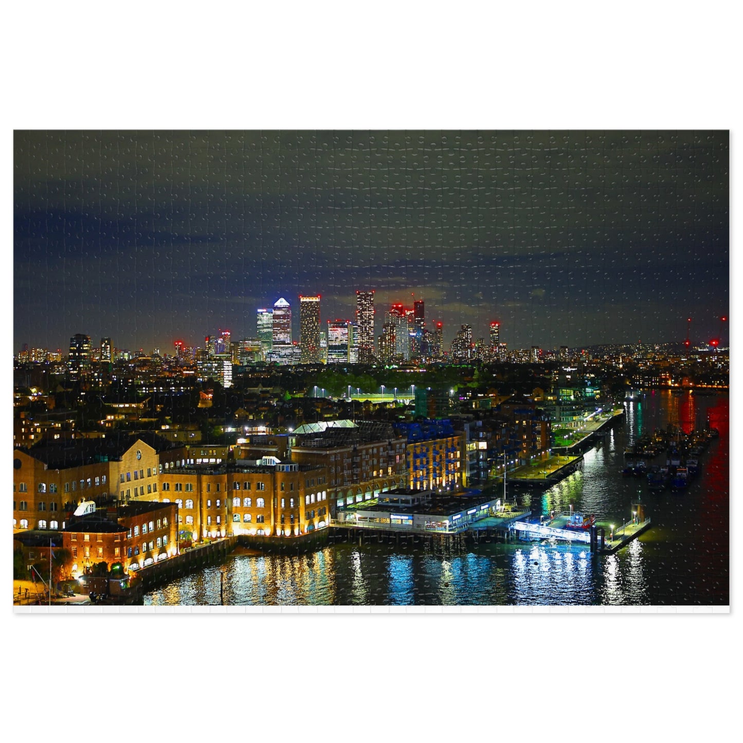 Puzzle Paysage nocturne de Londres