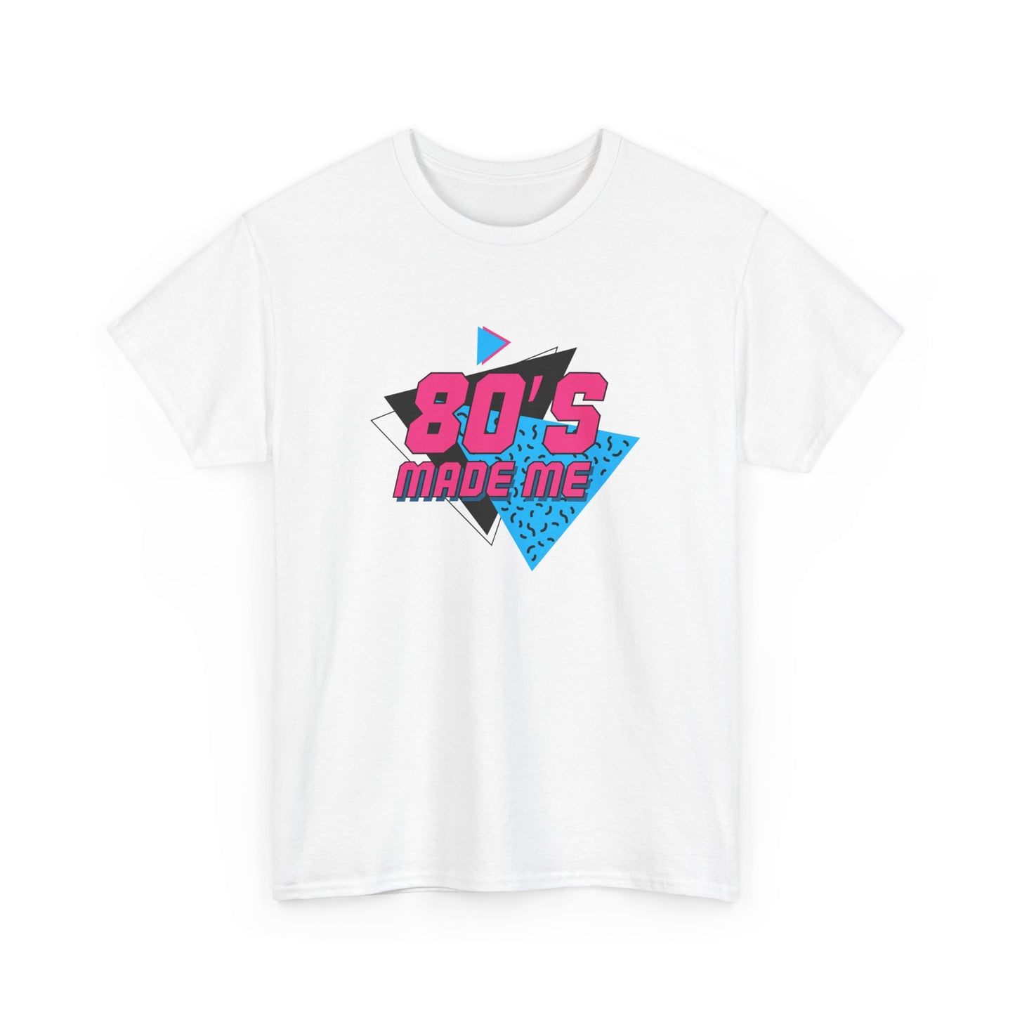 Retro 80er Jahre inspiriertes Unisex-T-Shirt aus schwerer Baumwolle - Perfekt für Nostalgieliebhaber