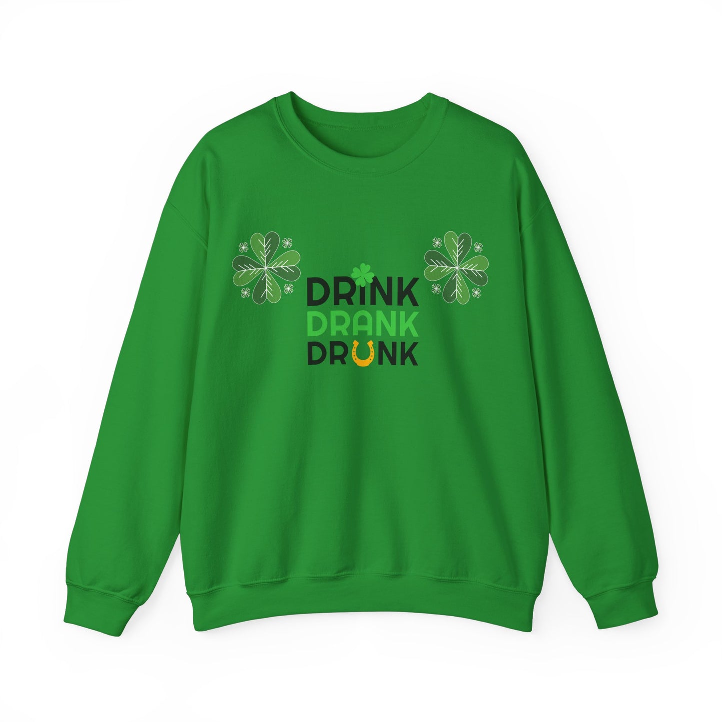 St. Patricks Day Getränk Crewneck Sweatshirt