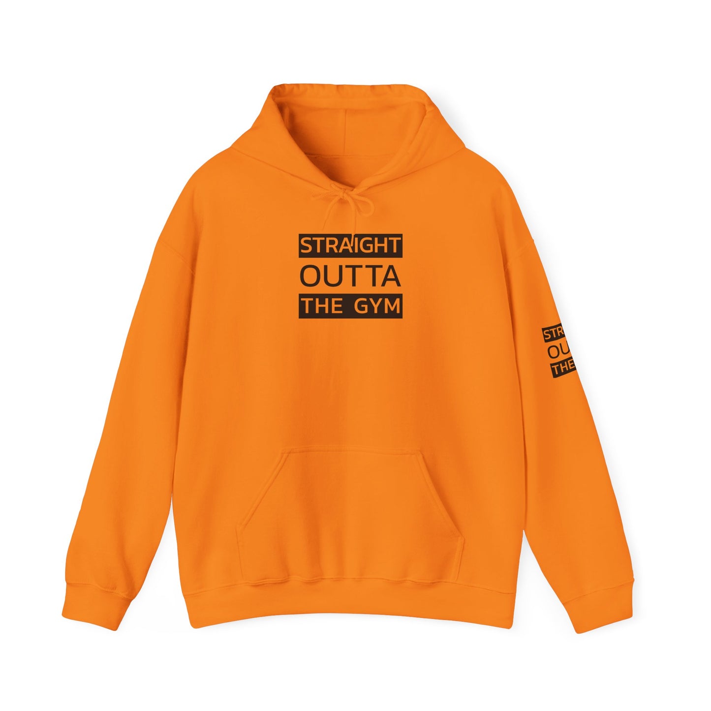 Straight Outta The Gym Unisex Heavy Blend™ Hoodie - Fitness-Motivations-Sweatshirt