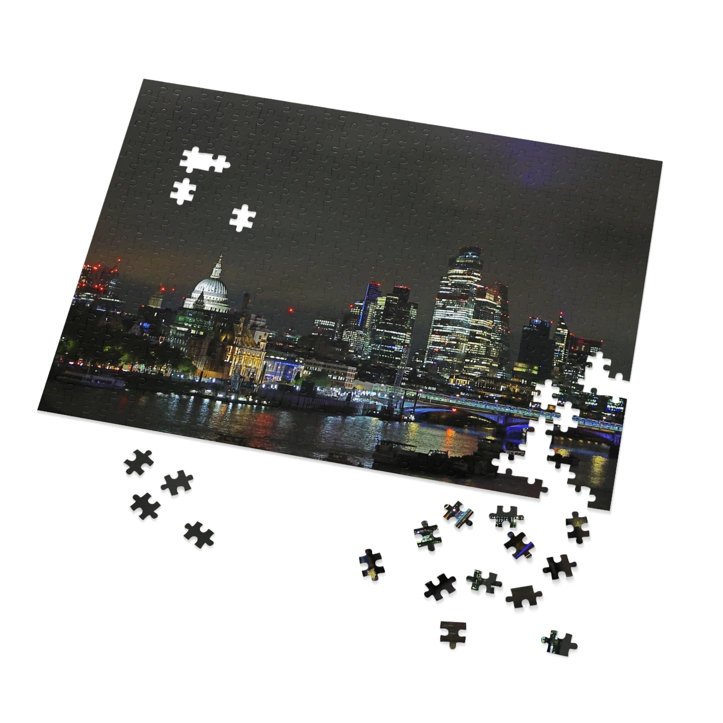 Puzzle Paysage nocturne de Londres