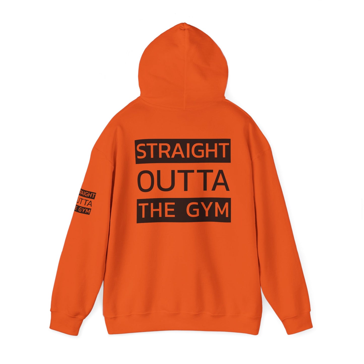 Straight Outta The Gym Unisex Heavy Blend™ Hoodie - Fitness-Motivations-Sweatshirt