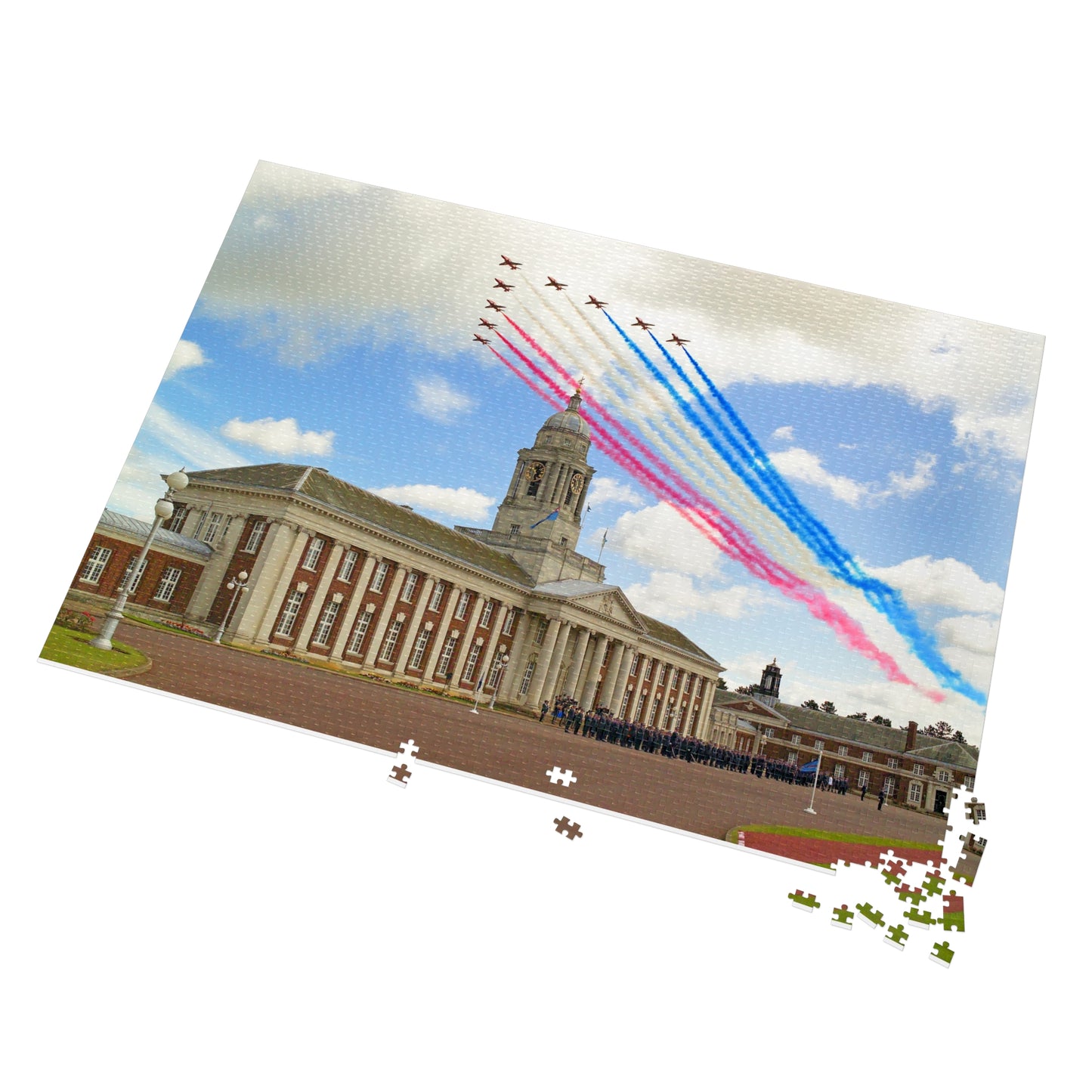 Puzzle : Les flèches rouges volent au-dessus de la RAF Cranwell