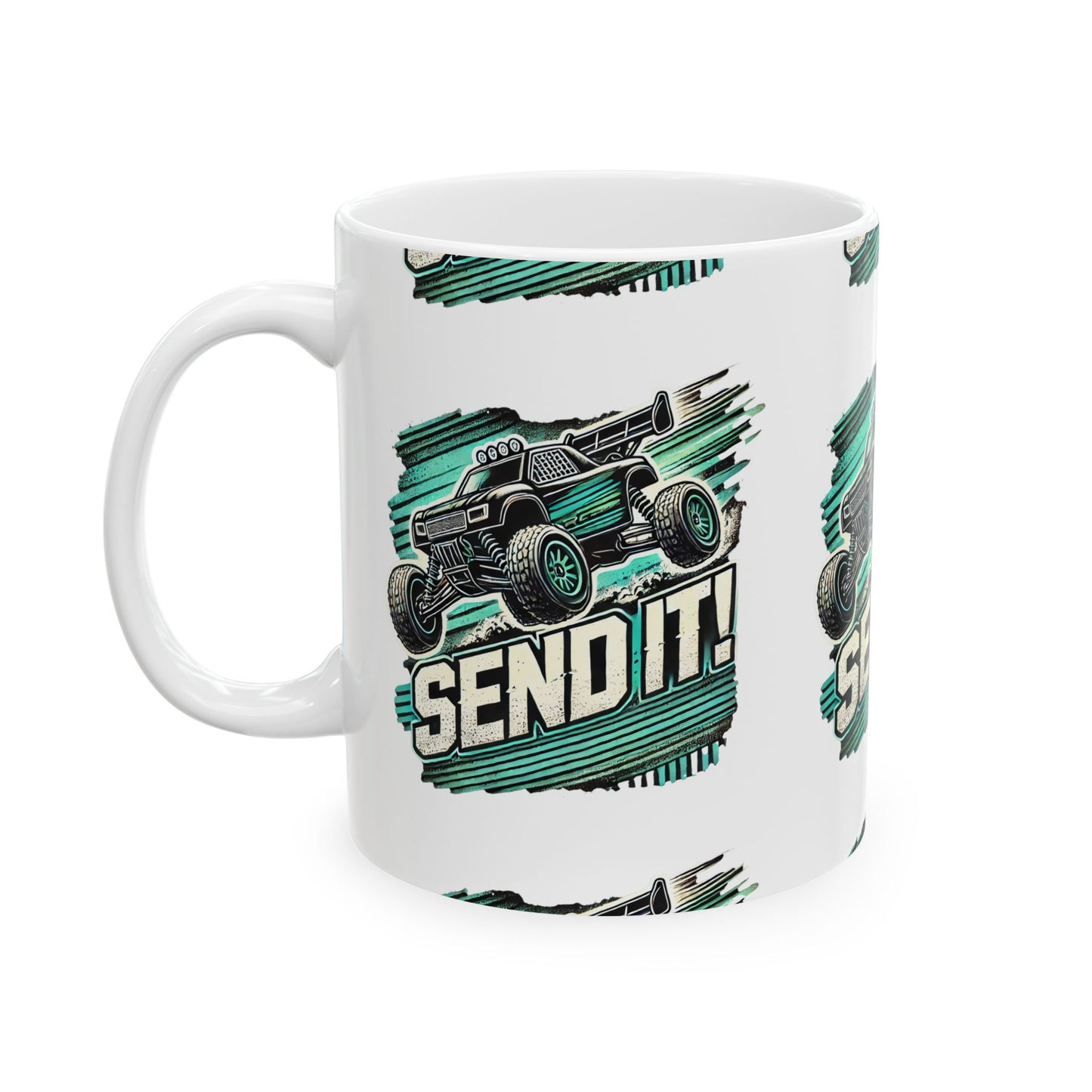 Keramiktasse – Auffälliges Design für RC-Auto-Enthusiasten