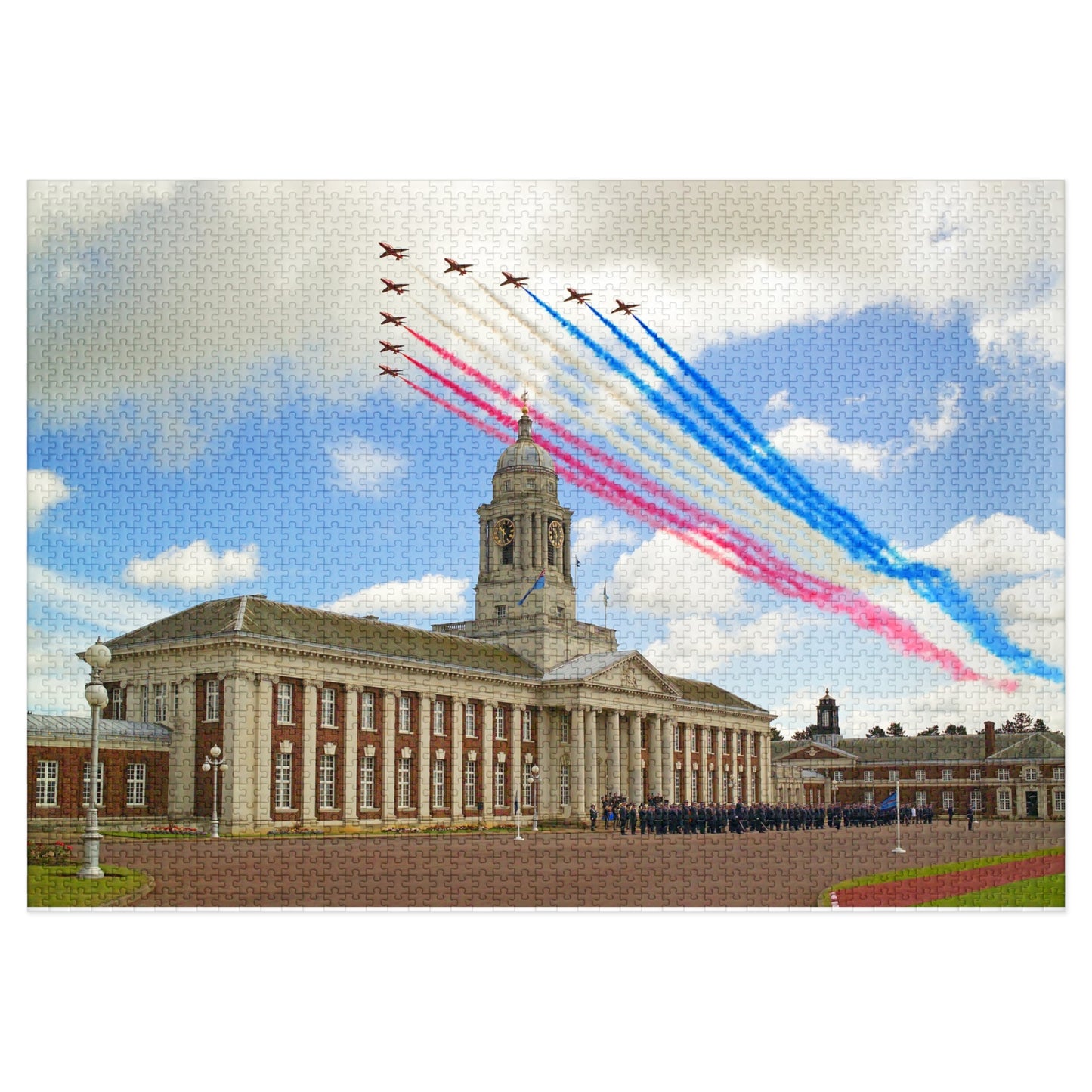 Puzzle : Les flèches rouges volent au-dessus de la RAF Cranwell