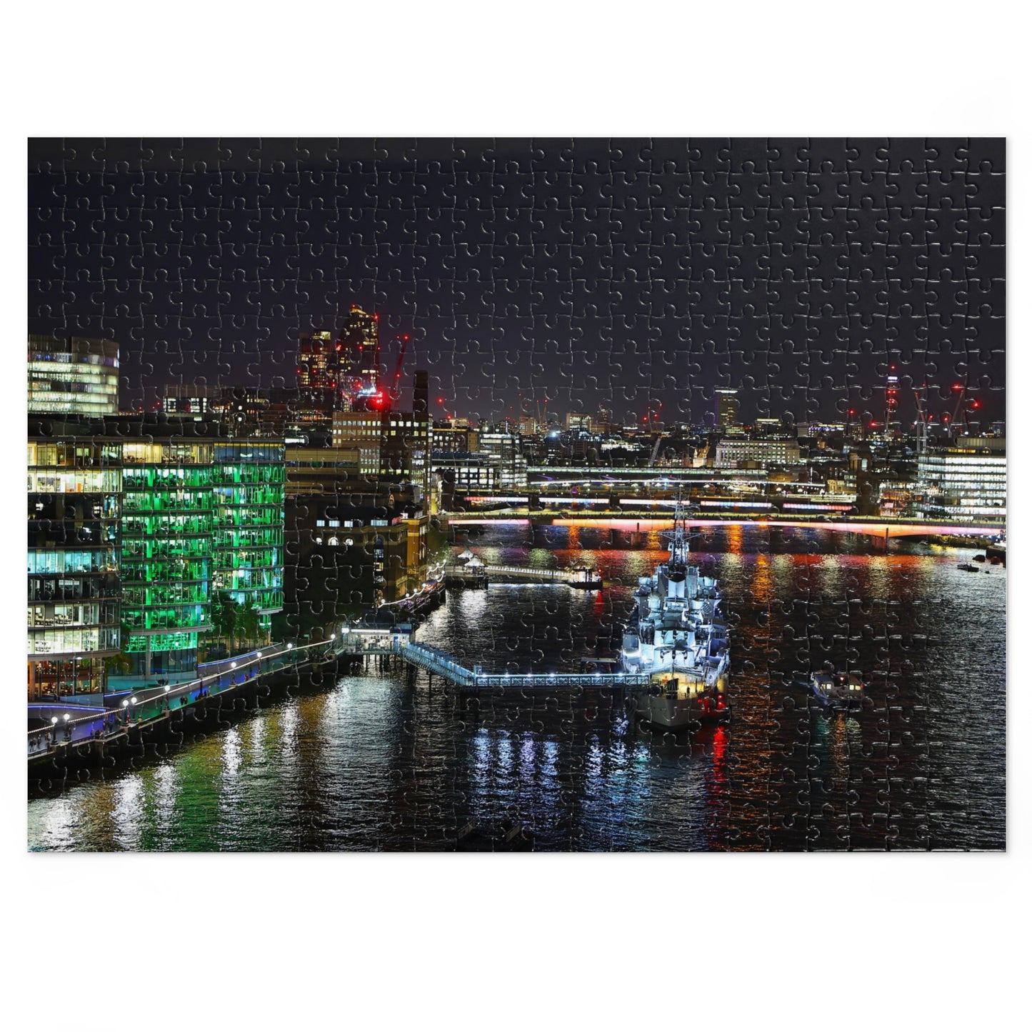 Puzzle Paysage nocturne de Londres