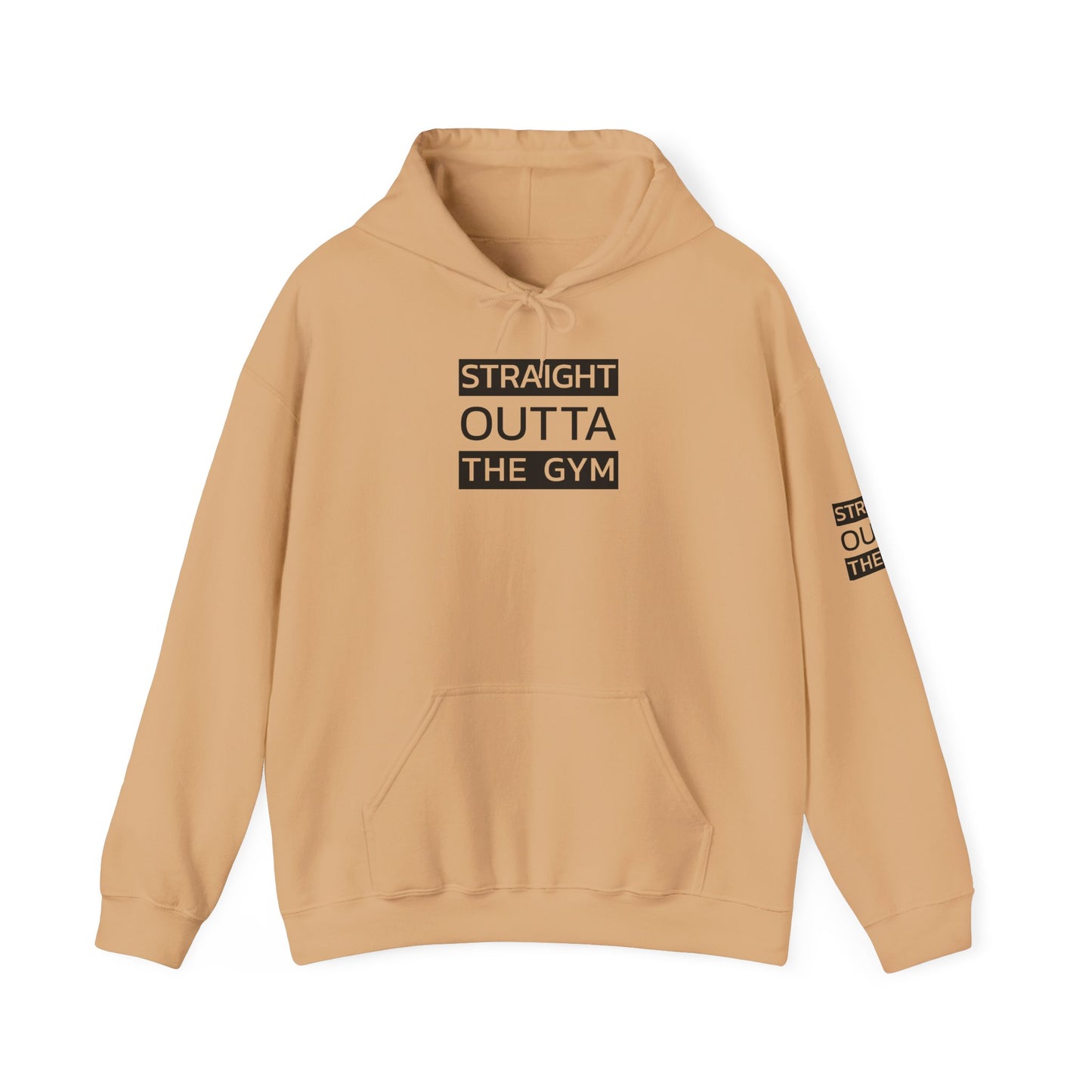 Straight Outta The Gym Unisex Heavy Blend™ Hoodie - Fitness-Motivations-Sweatshirt