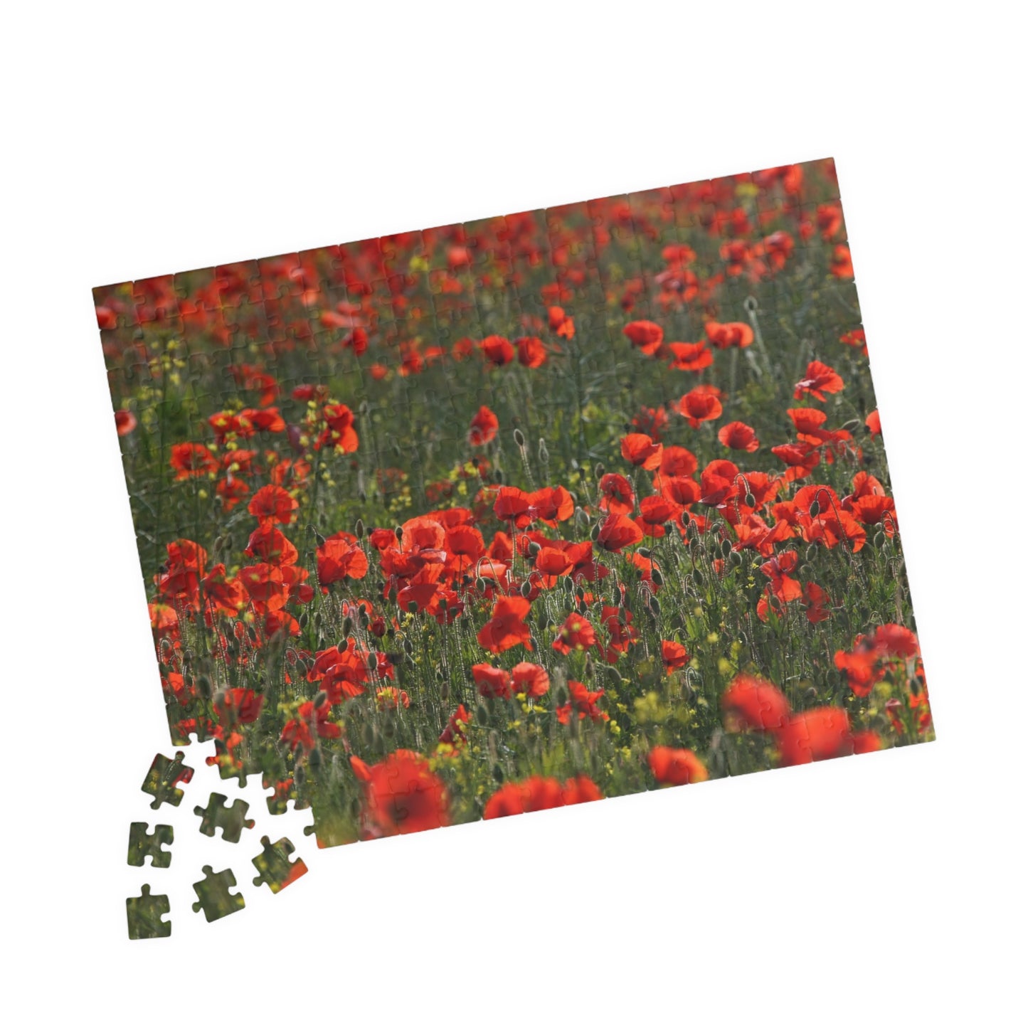 Puzzle Champ de coquelicots – Hommage au jour du Souvenir