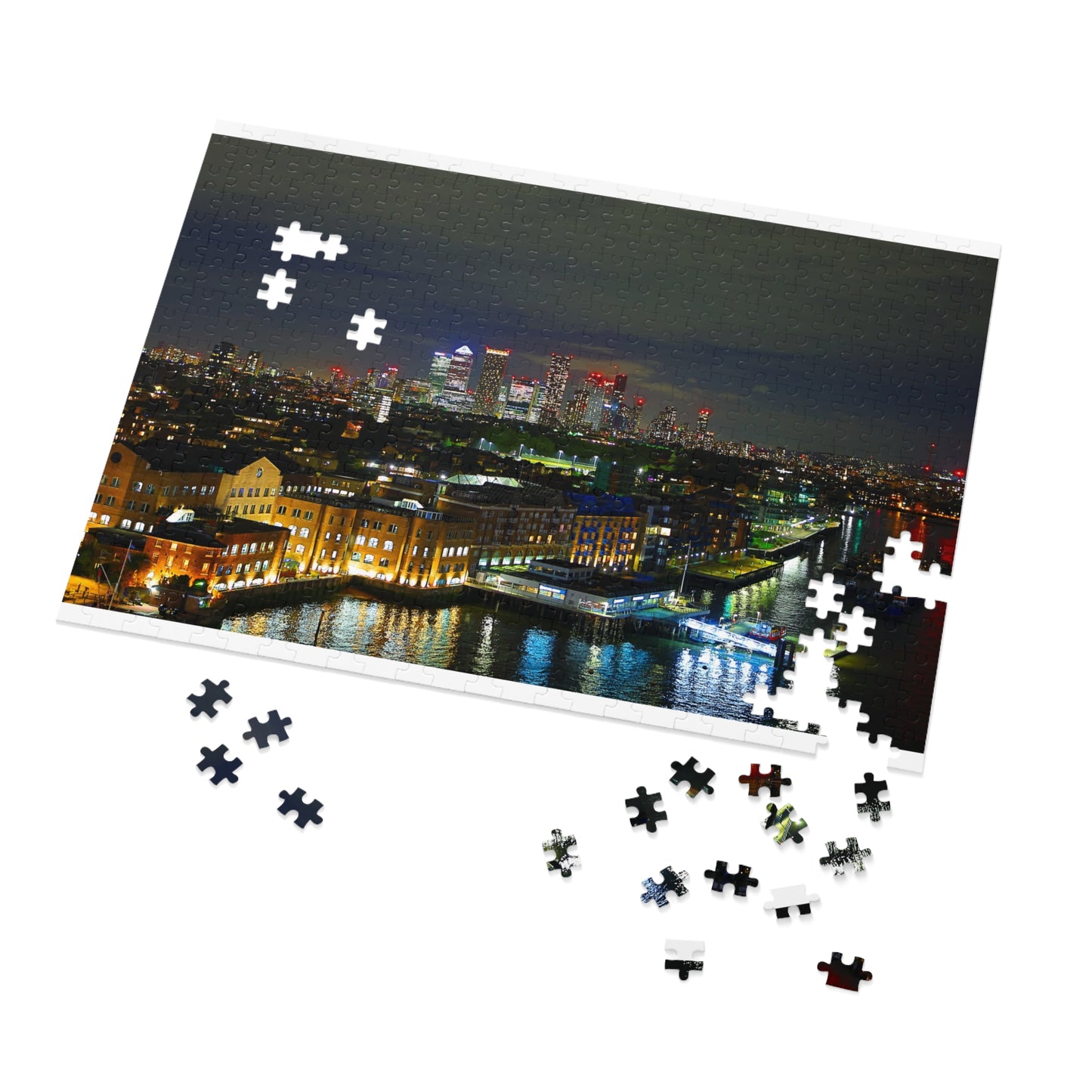 Puzzle Paysage nocturne de Londres