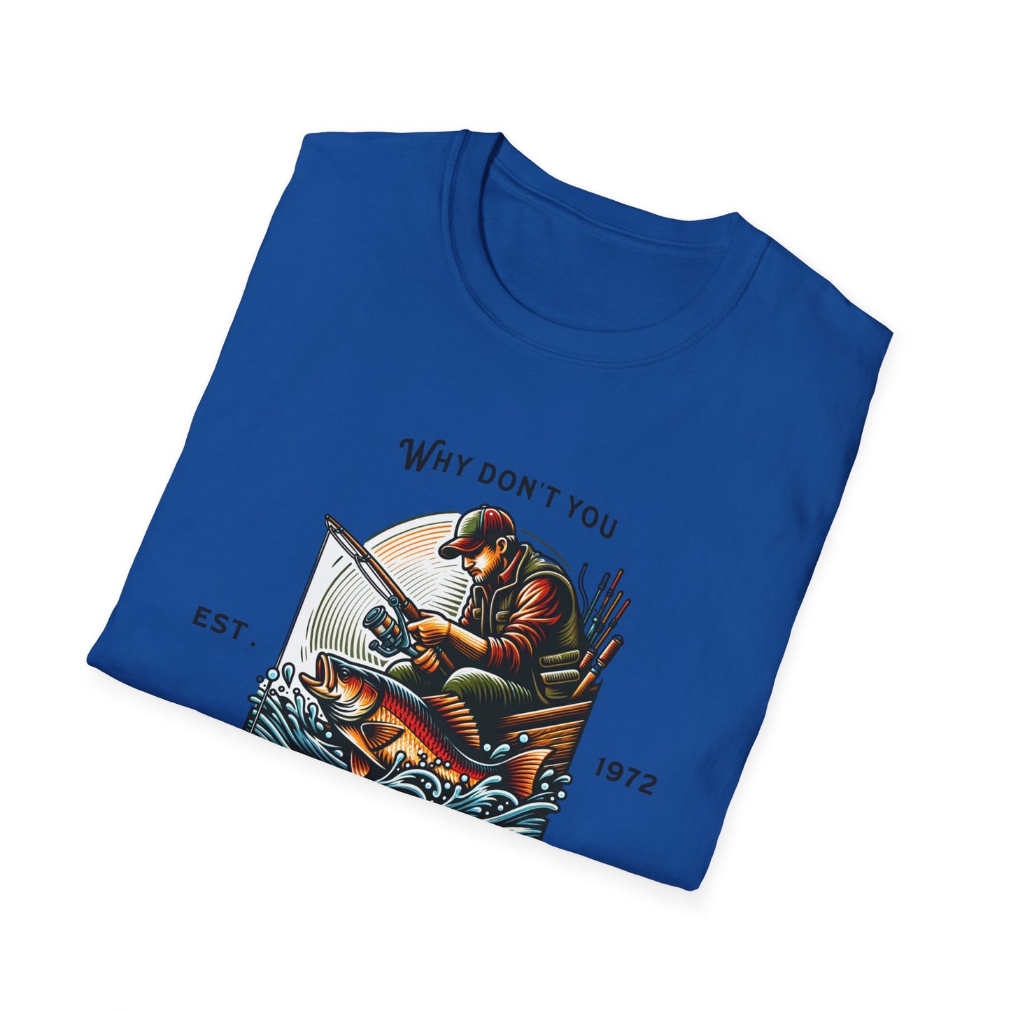 T-Shirt mit Grafik für Fischer – „Check Out My Flies“ Outdoor-T-Shirt