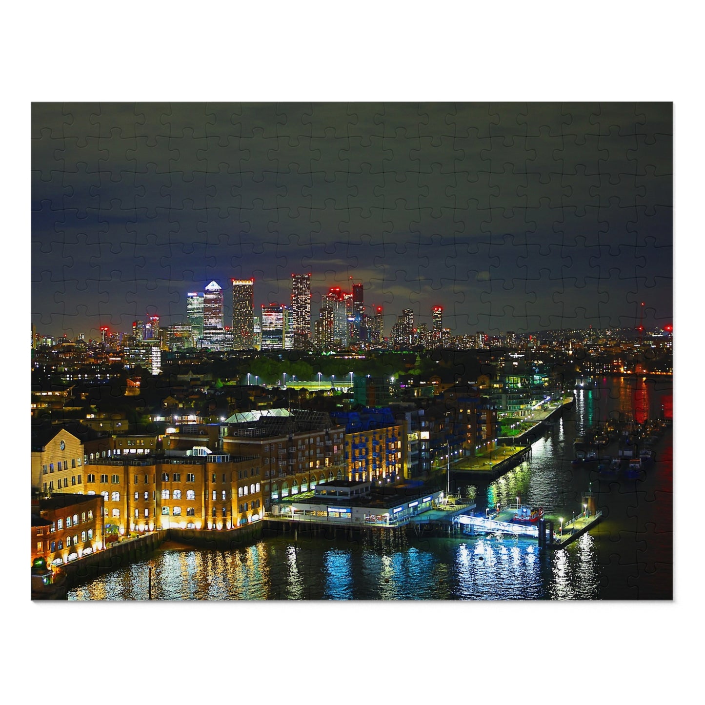 Puzzle Paysage nocturne de Londres