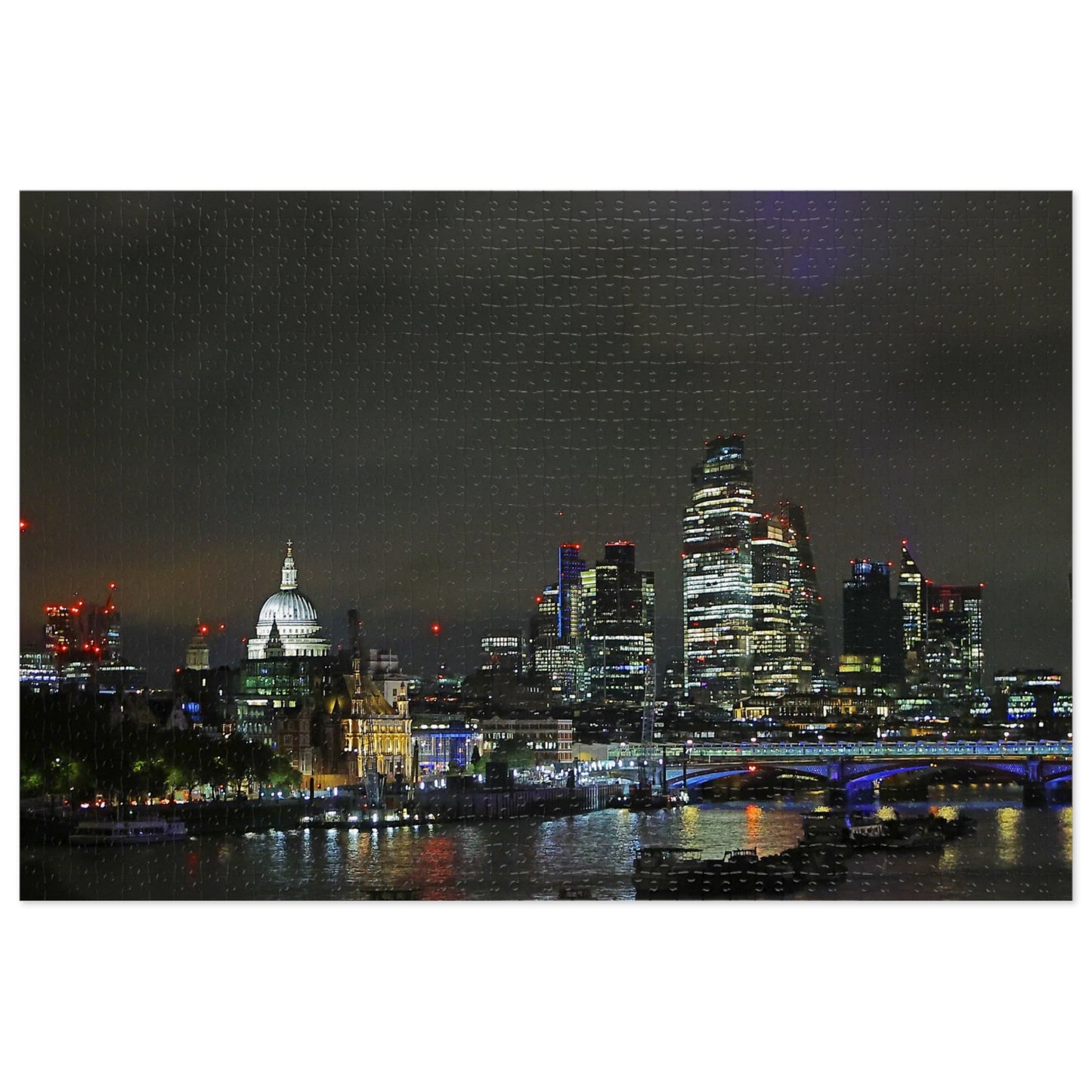 Puzzle Paysage nocturne de Londres
